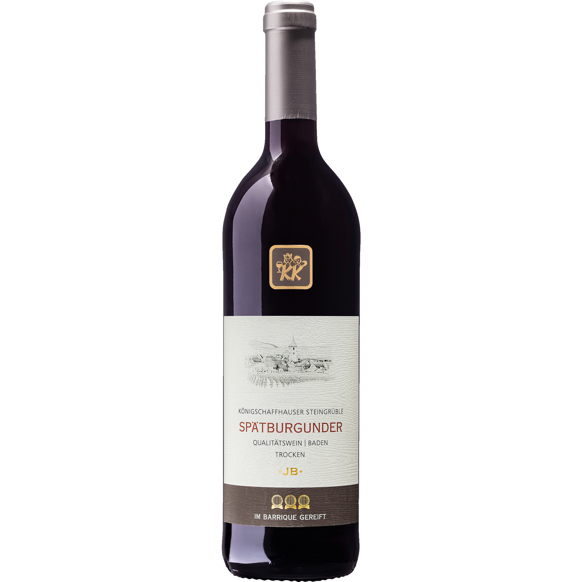 Spätburgunder Barrique Steingrüble JB, Trocken, Baden, Baden, 2022, Rotwein