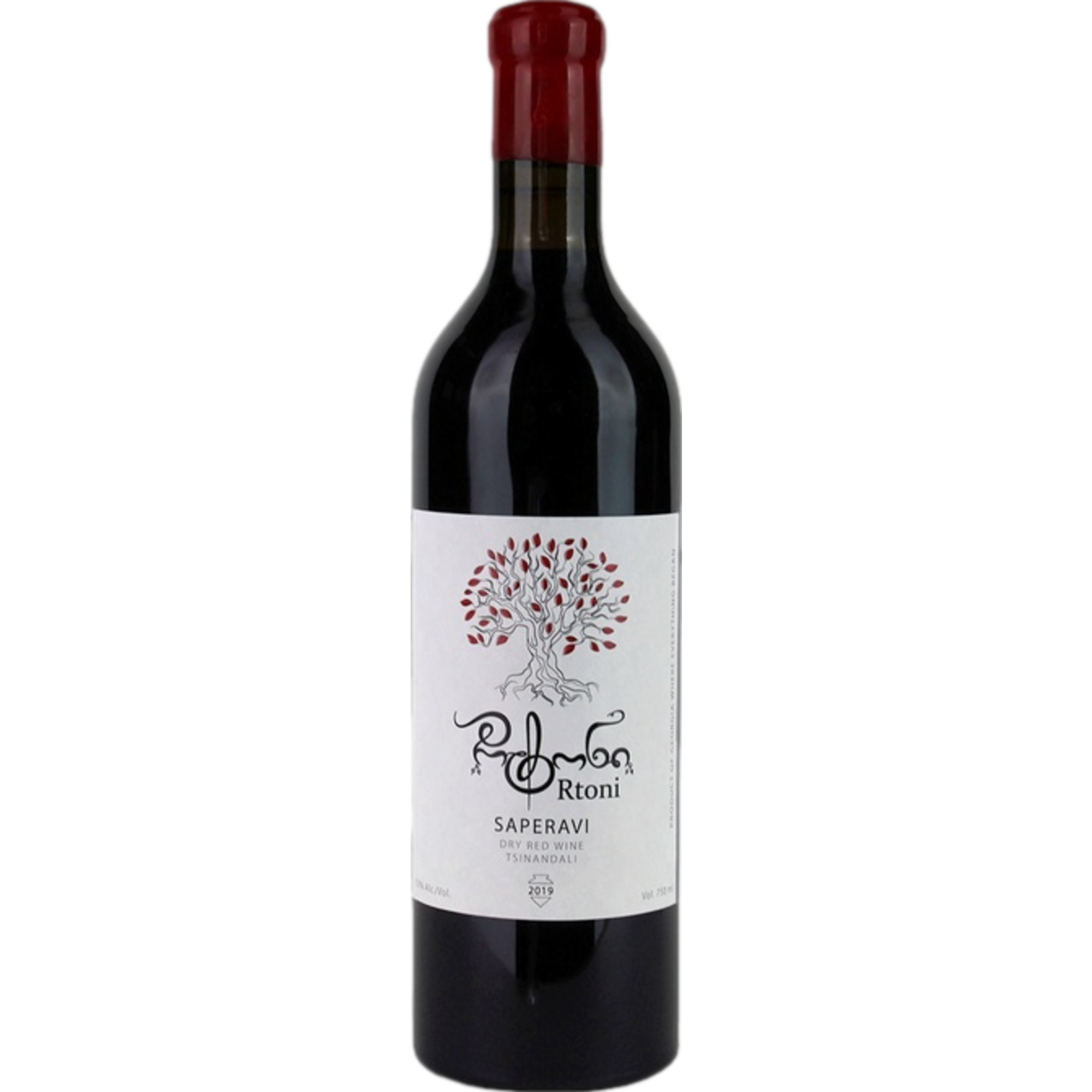 Rtoni Saperavi, Trocken, Georgien, Kakheti, Rotwein