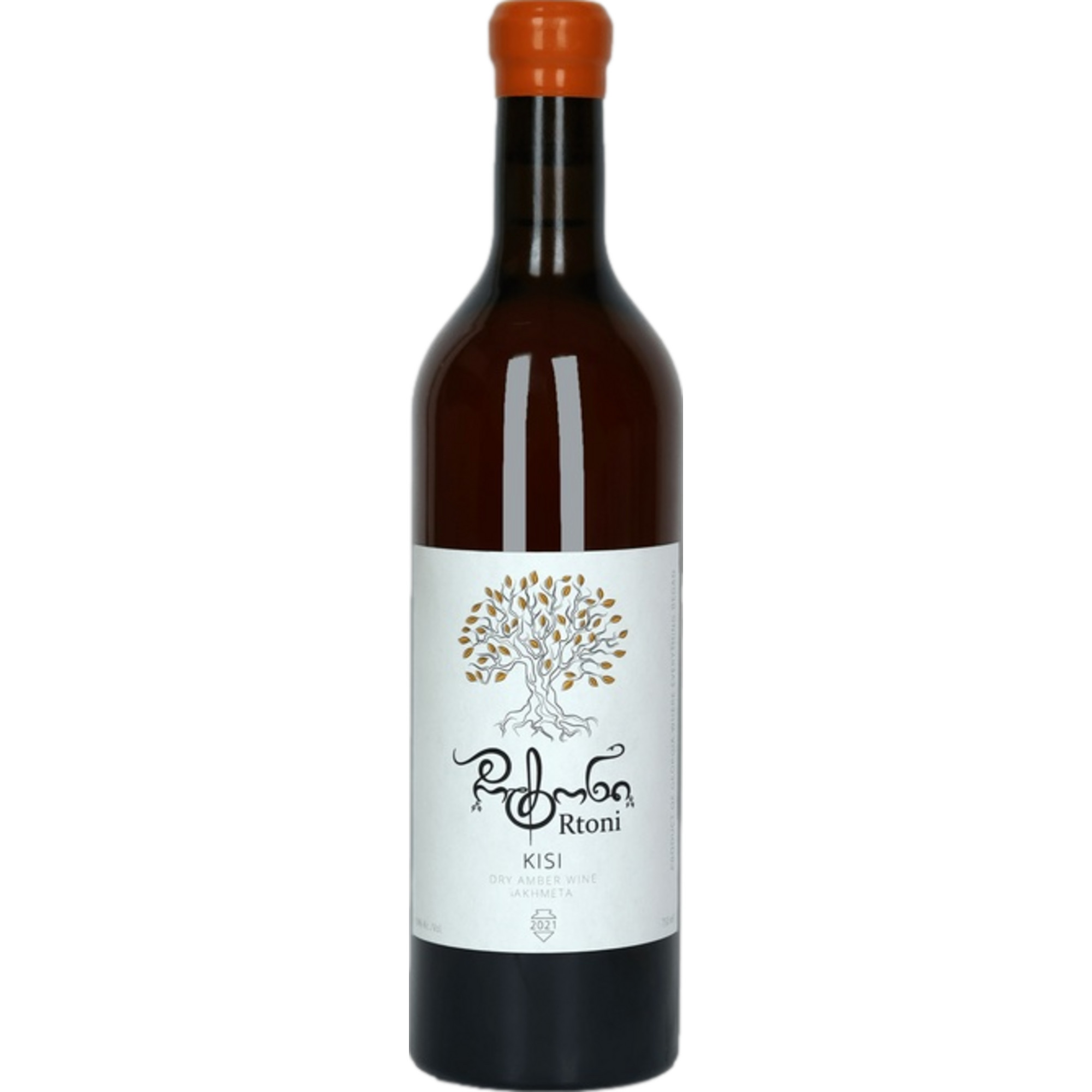 Rtoni Kisi, Amphorenwein, Trocken, Georgien, Kakheti, Weißwein