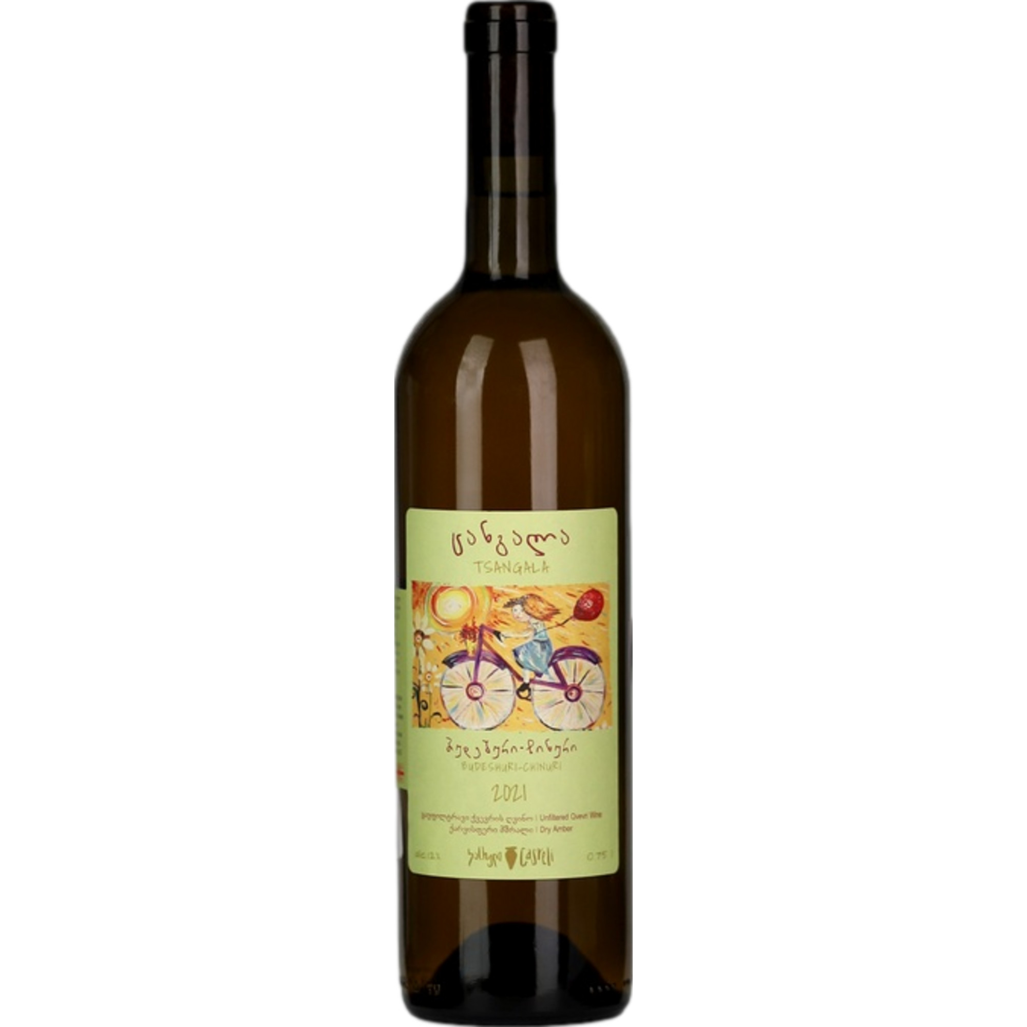 Casreli Tsangala, Amphorenwein, Trocken, Georgien, Kakheti, Weißwein