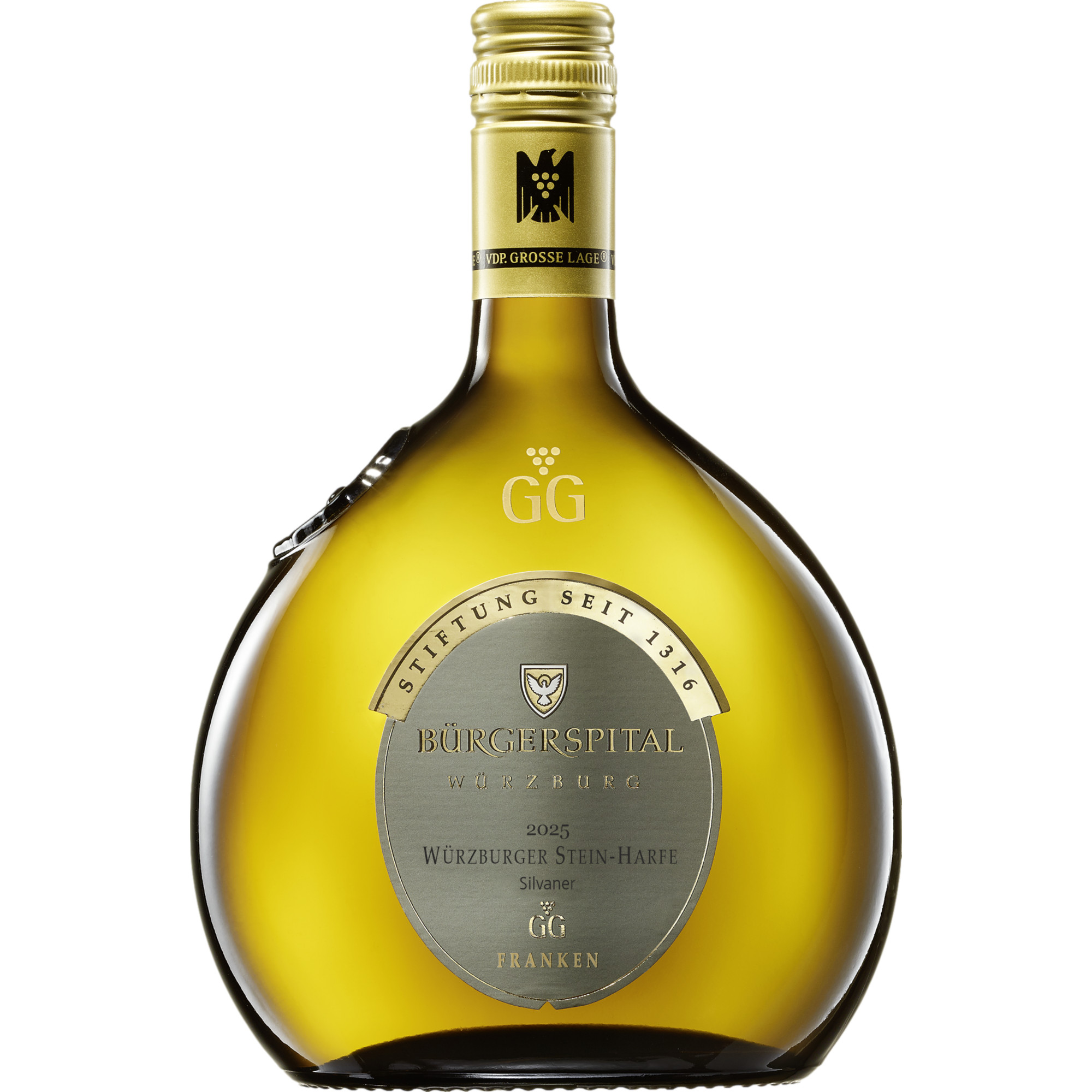 Würzburger Stein-Harfe Silvaner GG, Trocken, Franken, Franken, 2025, Weißwein
