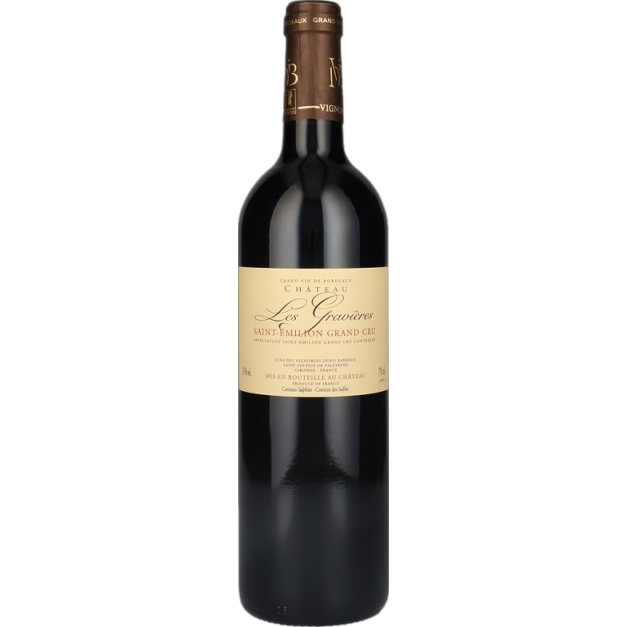 Château Les Gravières, Saint-Emilion Grand Cru AOP, Bordeaux, 2022, Rotwein