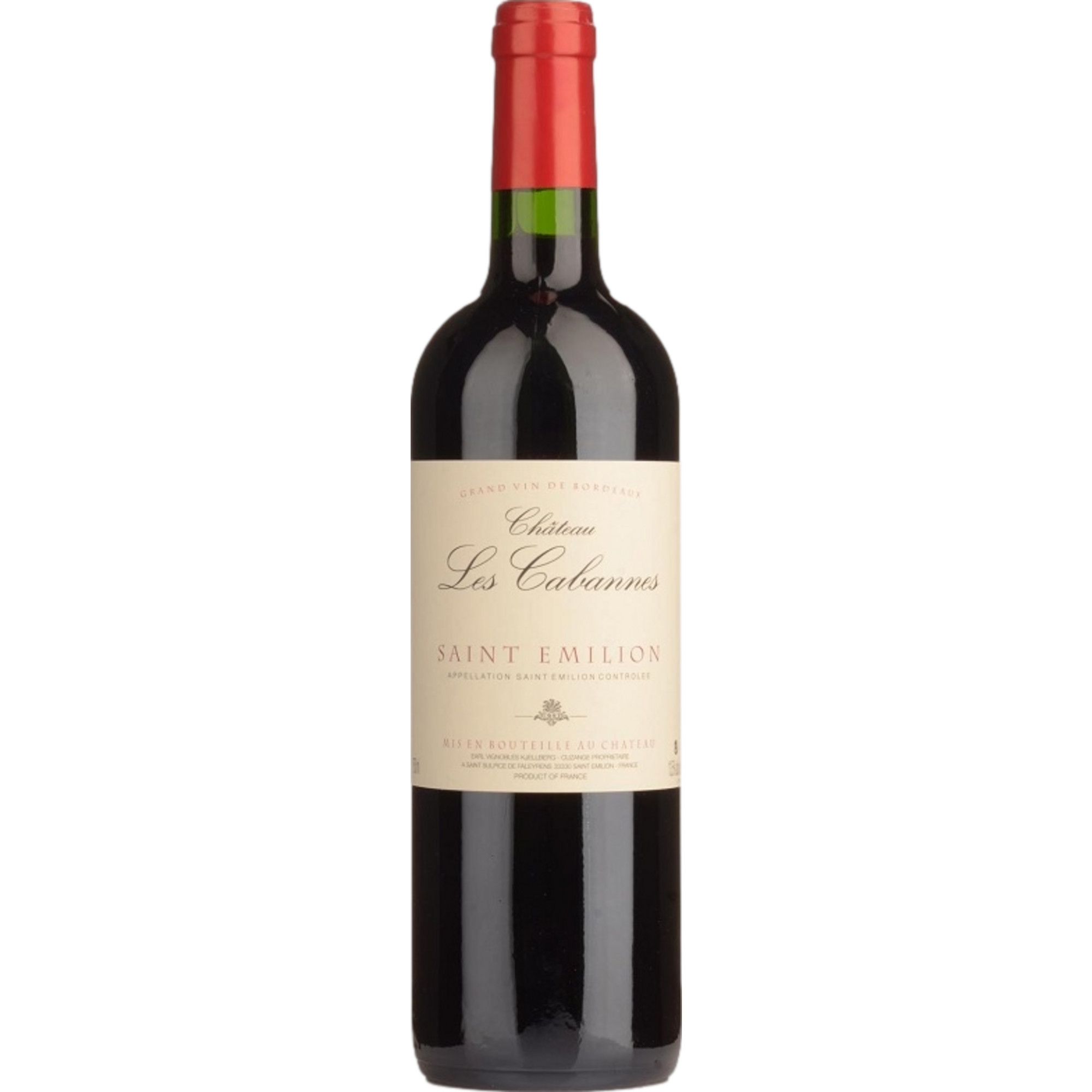 Château Les Cabannes, Saint-Emilion AOP, Bordeaux, 2022, Rotwein