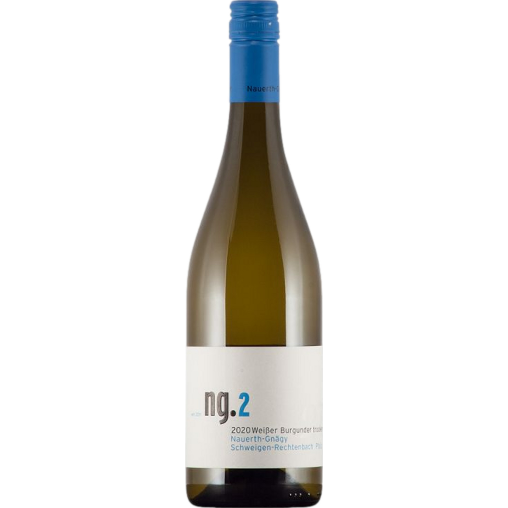 Nauerth-Gnägy ng.2 Weißer Burgunder Bio, Trocken, Pfalz, Pfalz, 2024, Weißwein