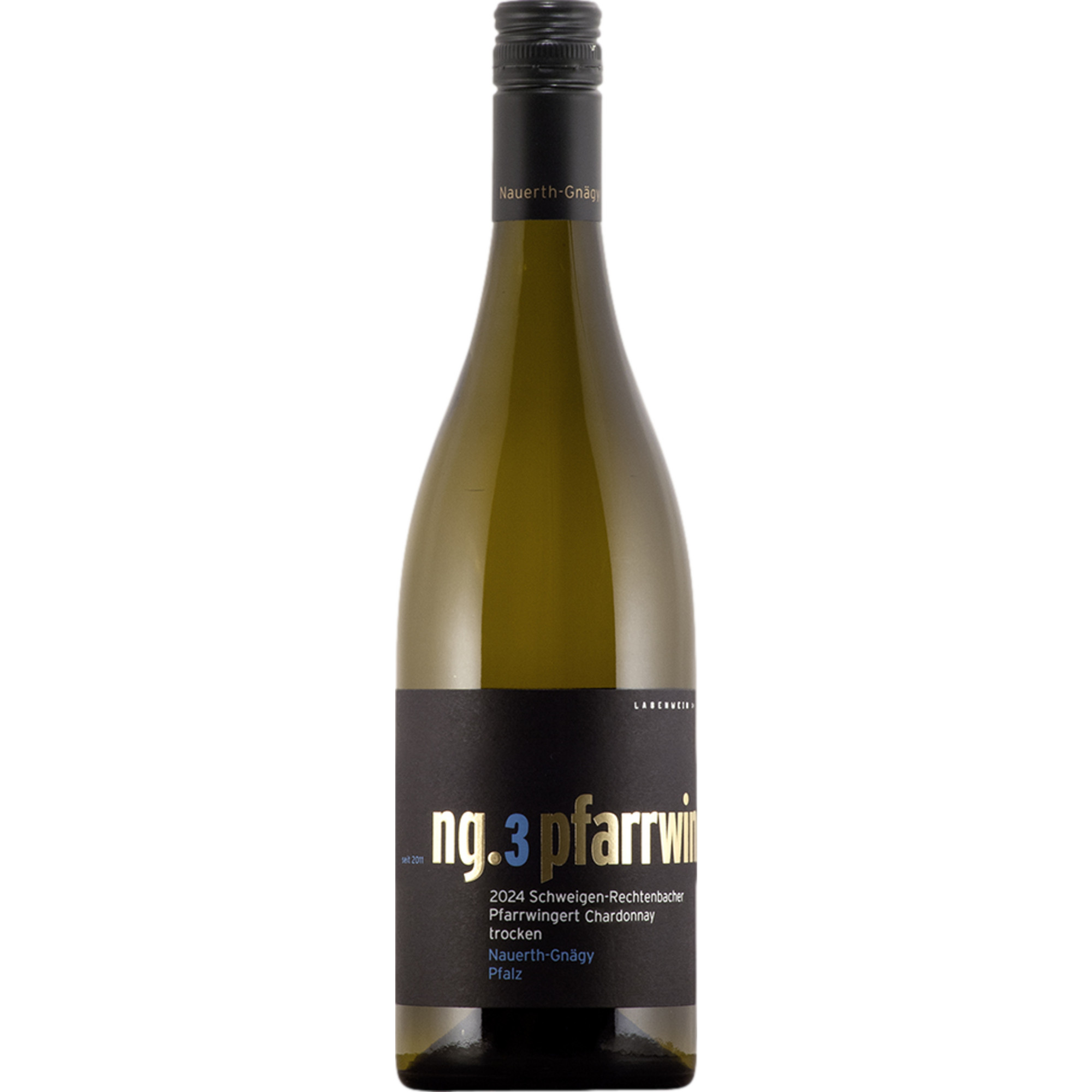 ng.3 Pfarrwingert Chardonnay Bio, Trocken, Pfalz, Pfalz, 2024, Weißwein