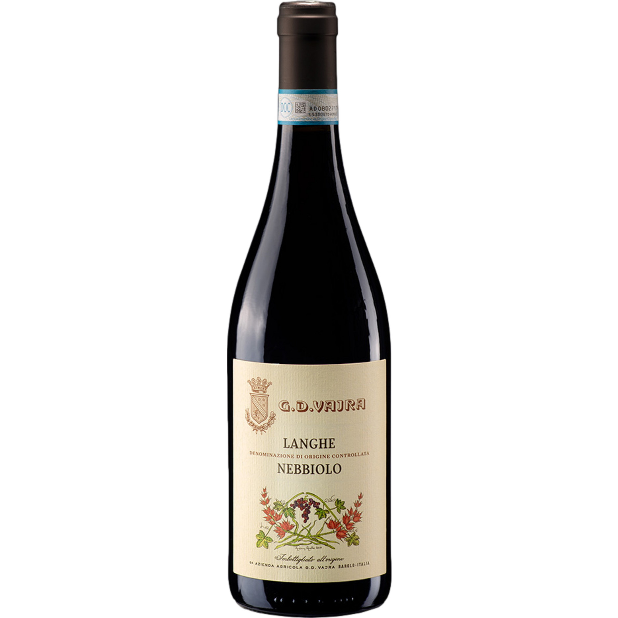 D.G. Vajra Nebbiolo, Langhe DOC, Piemont, 2025, Rotwein