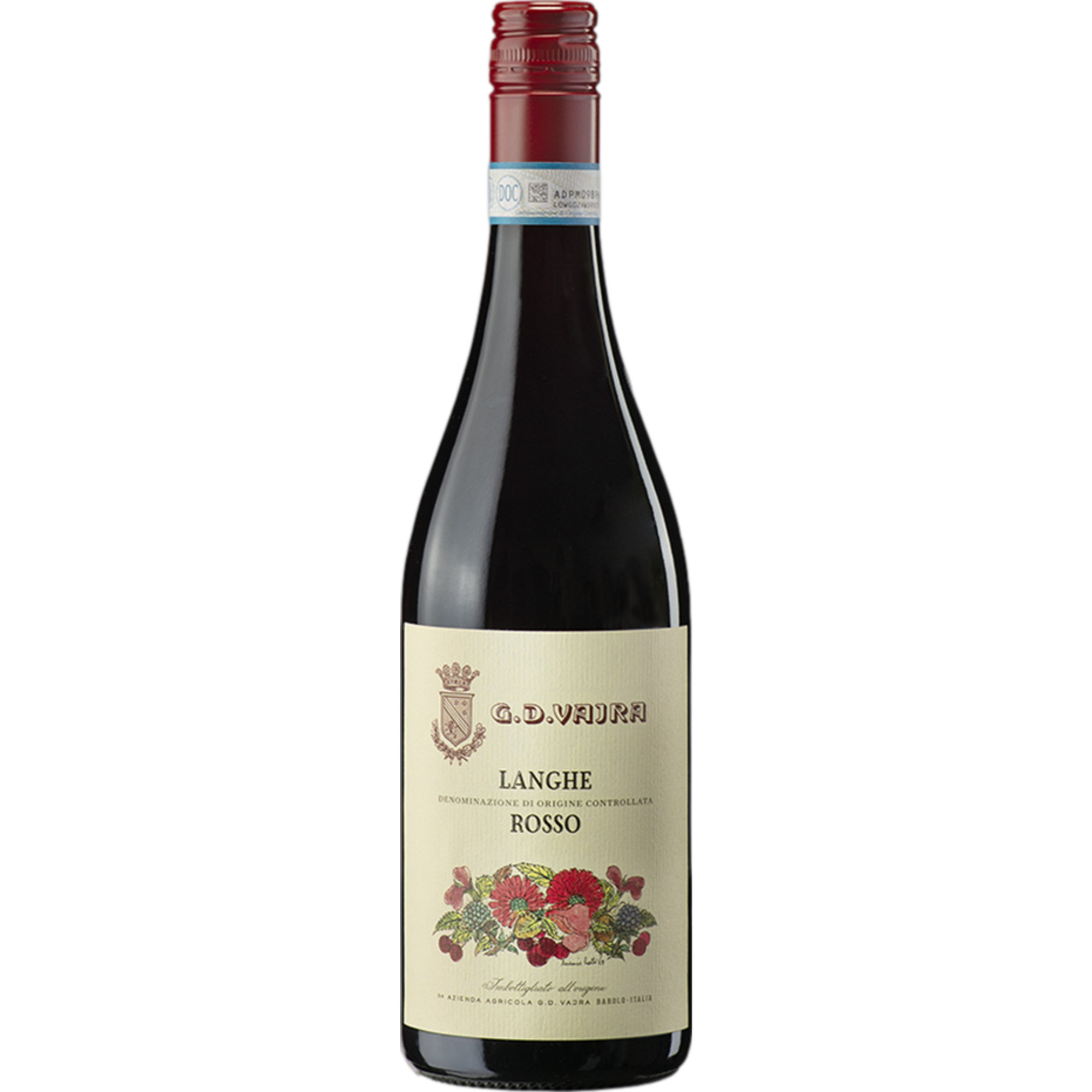 G.D. Vajra Langhe Rosso, Langhe DOC, Piemont, 2024, Rotwein