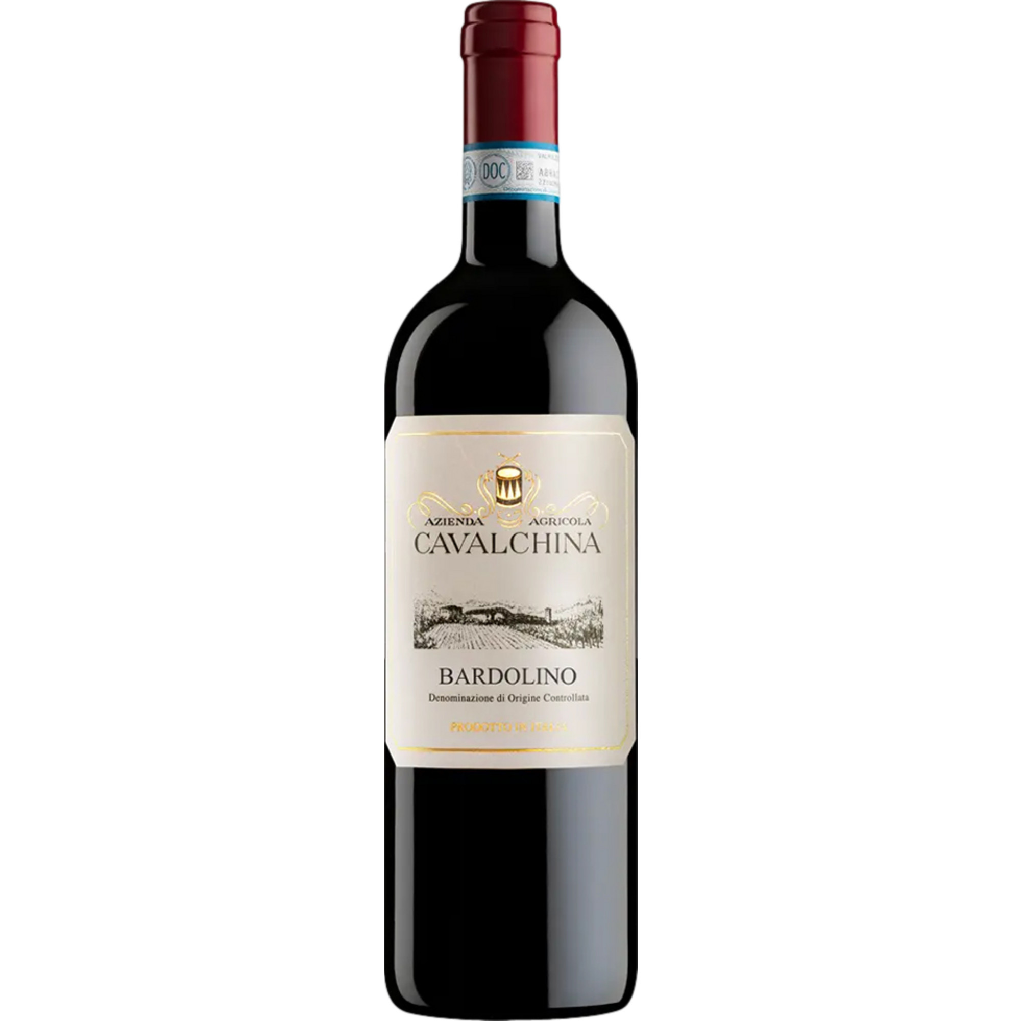Cavalchina Bardolino, Bardolino DOC, Venetien, 2025, Rotwein