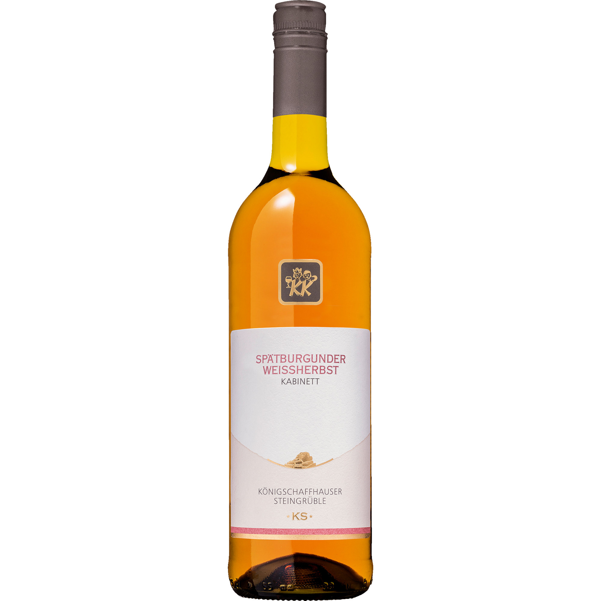 Spätburgunder Weißherbst Kabinett Steingrüble KS, Feinherb, Baden, Baden, 2024, Roséwein