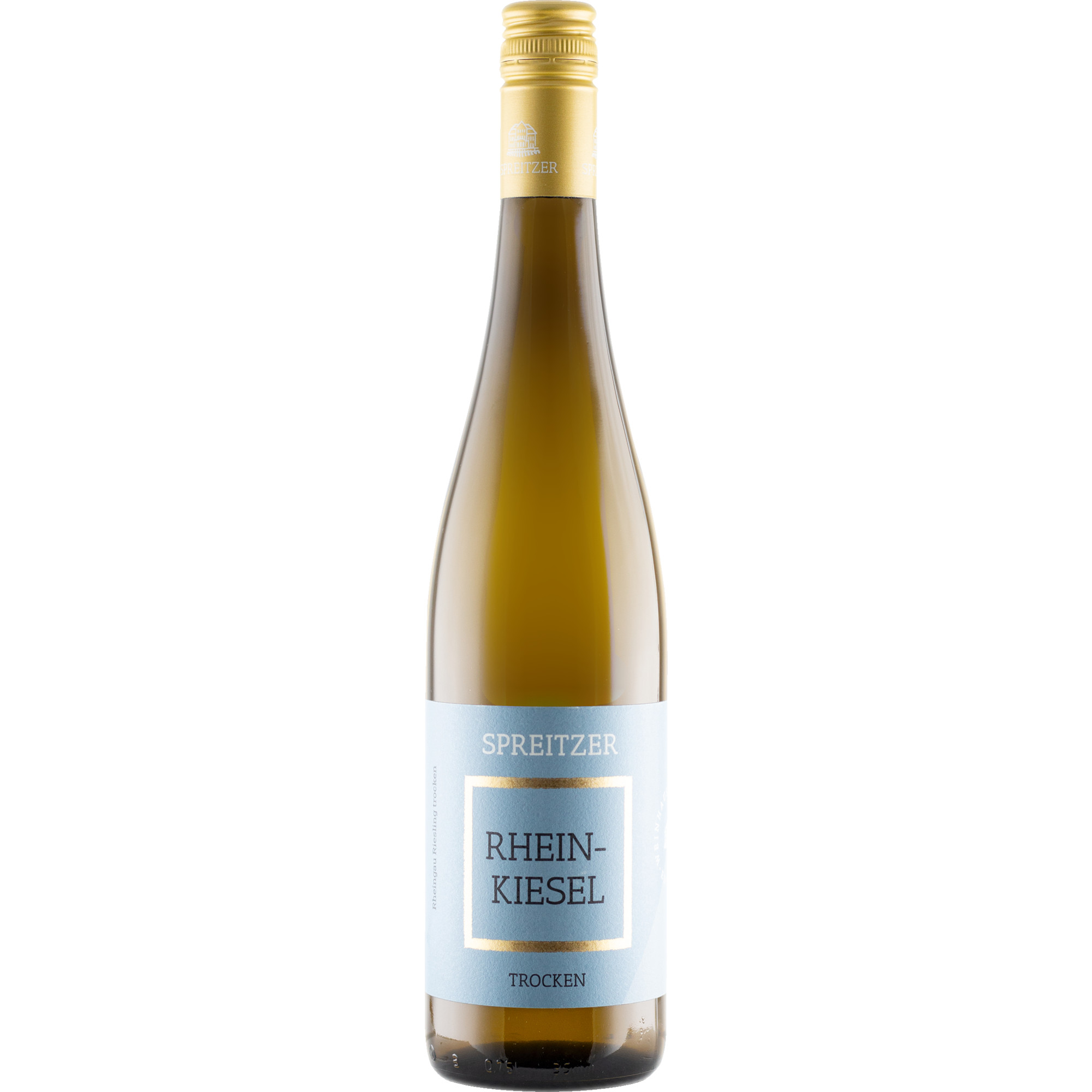 Spreitzer Rheinkiesel Riesling, Trocken, Rheingau, Rheingau, 2024, Weißwein