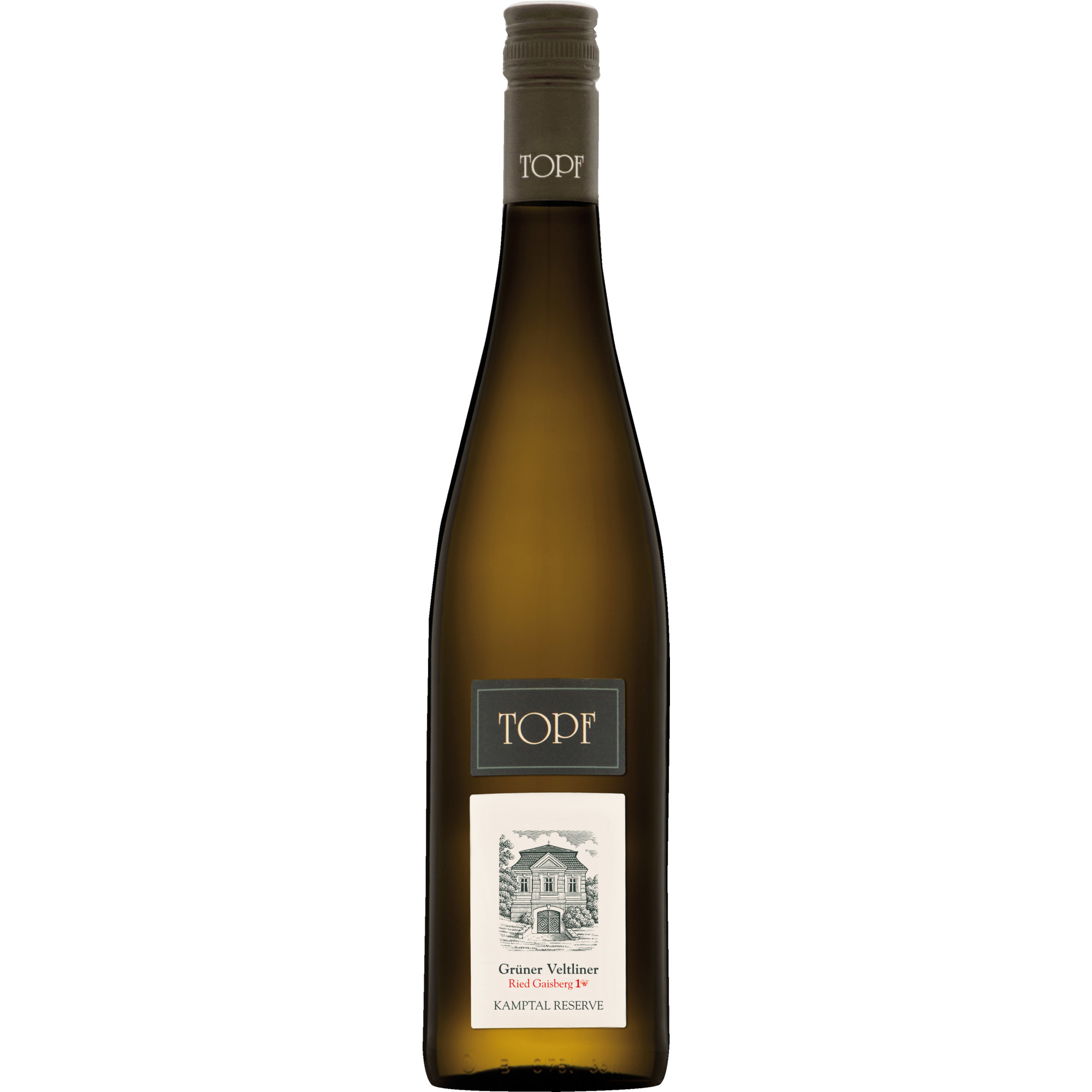 Topf Ried Gaisberg Grüner Veltliner Reserve, Trocken, Kamptal, Niederösterreich, 2018, Weißwein