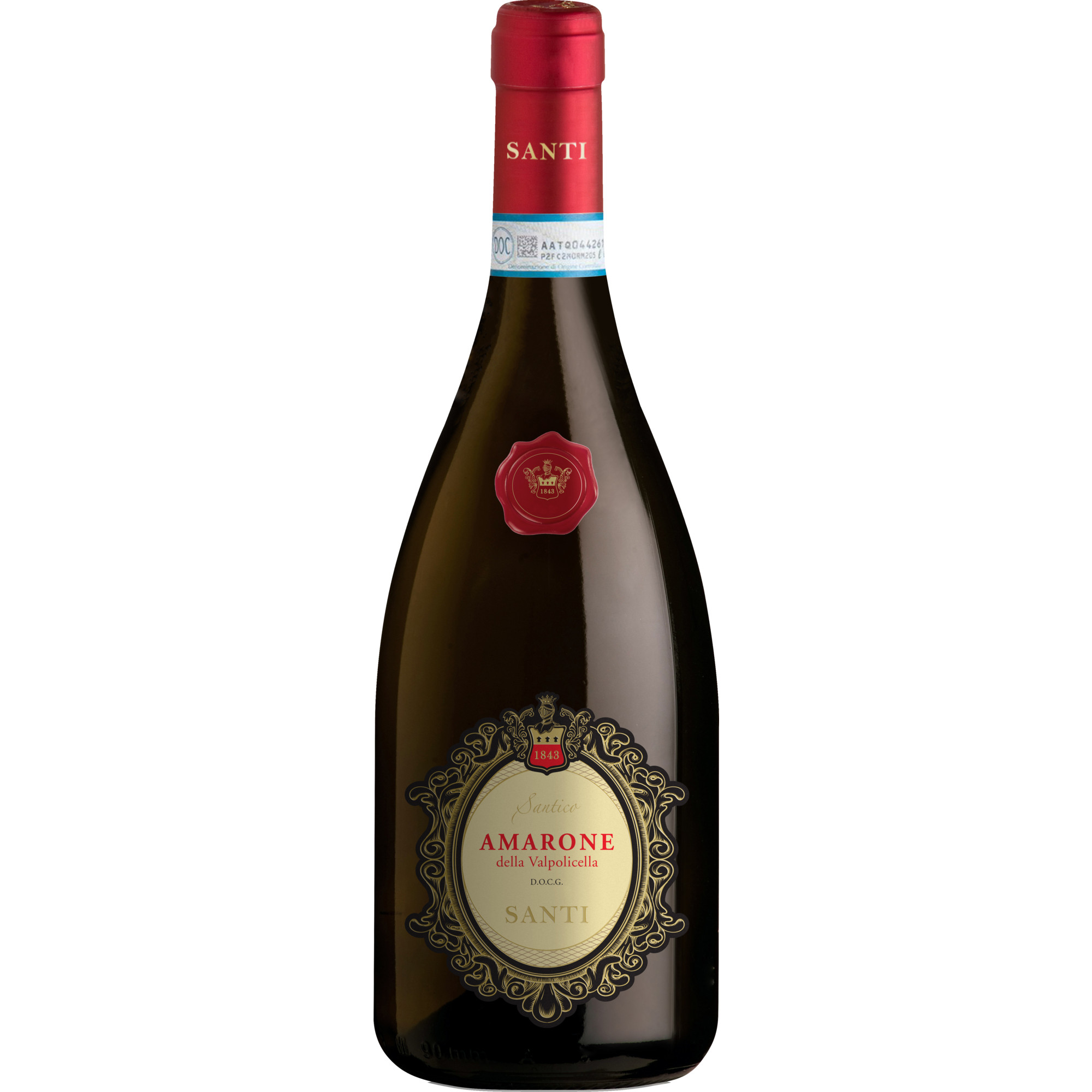 Santico Amarone, Amarone della Valpolicella DOCG, Venetien, 2021, Rotwein