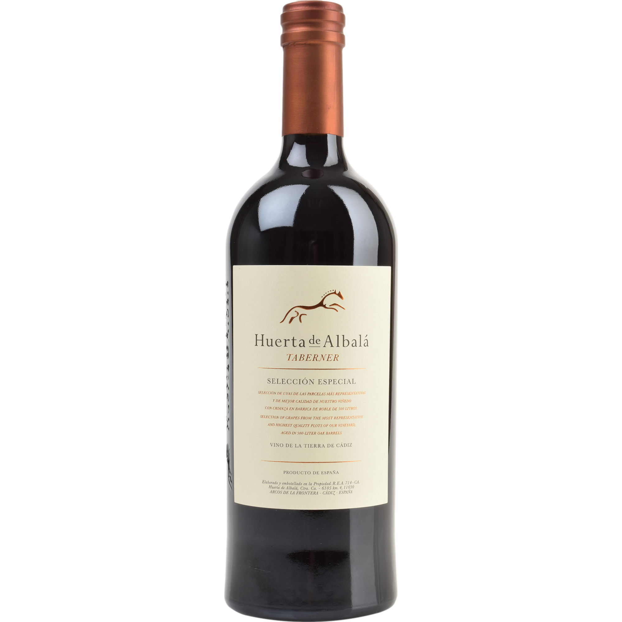 Huerta de Albalá Taberner, Tierra de Cadiz, Andalusien, 2019, Rotwein