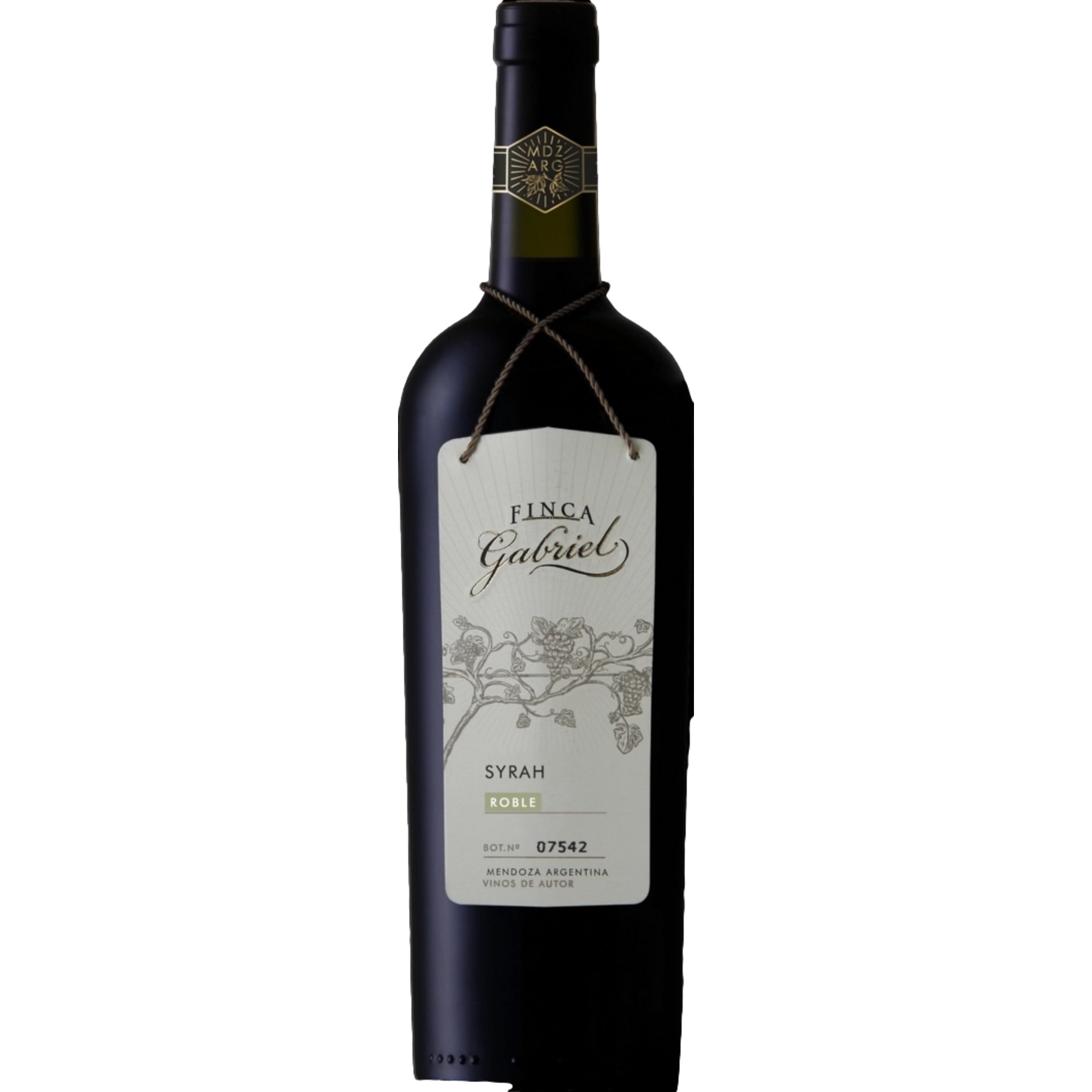Finca Gabriel Syrah, Mendoza, Mendoza, 2021, Rotwein