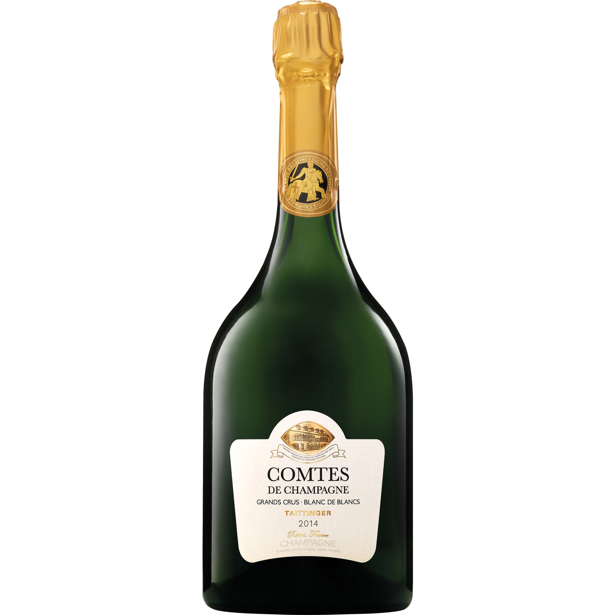 Taittinger Comtes de Champagne Blanc de Blancs, Brut, Champagne AOP, Champagne, 2014, Schaumwein