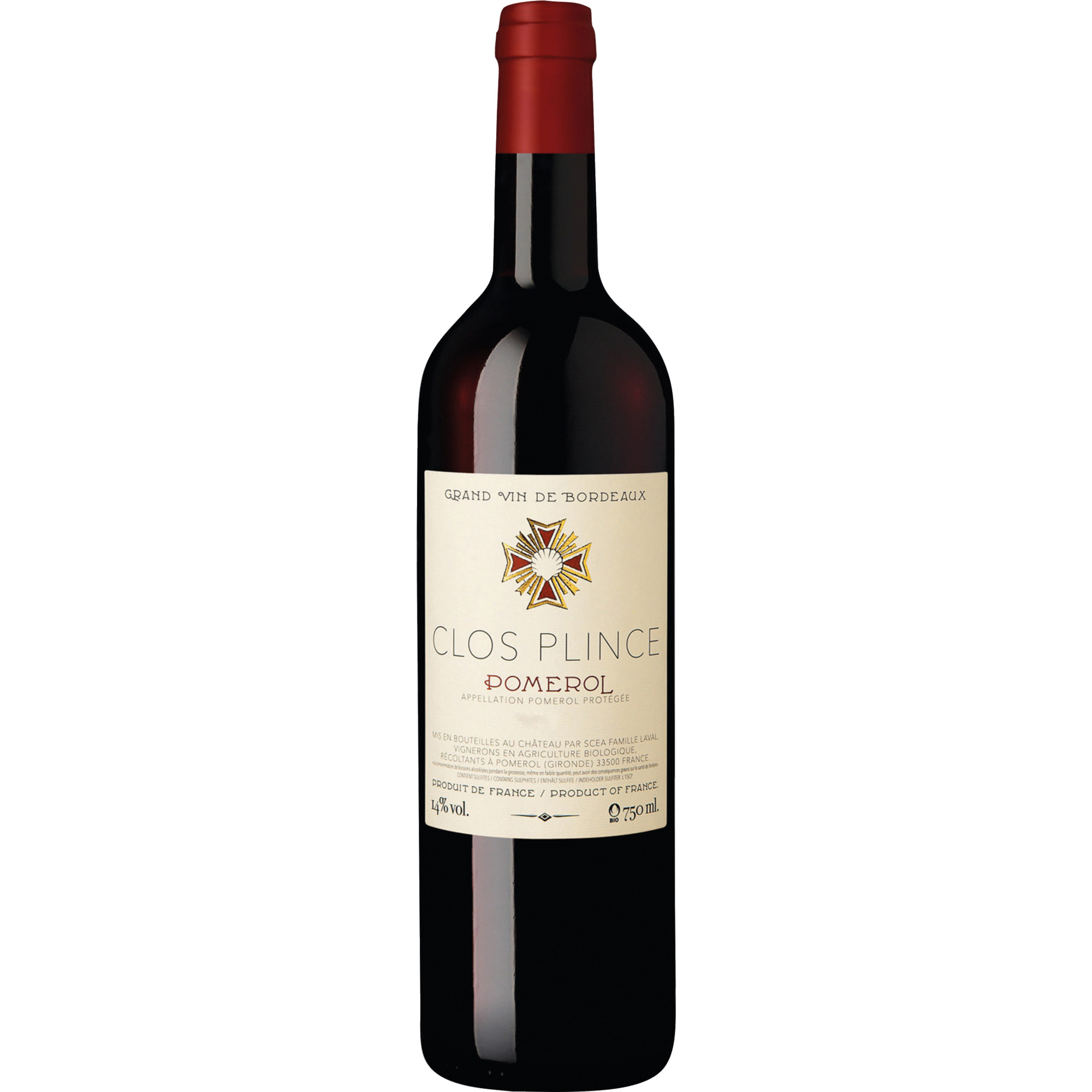 Château Gombaude-Guillot Clos Plince, Pomerol AOP, Bordeaux, 2018, Rotwein