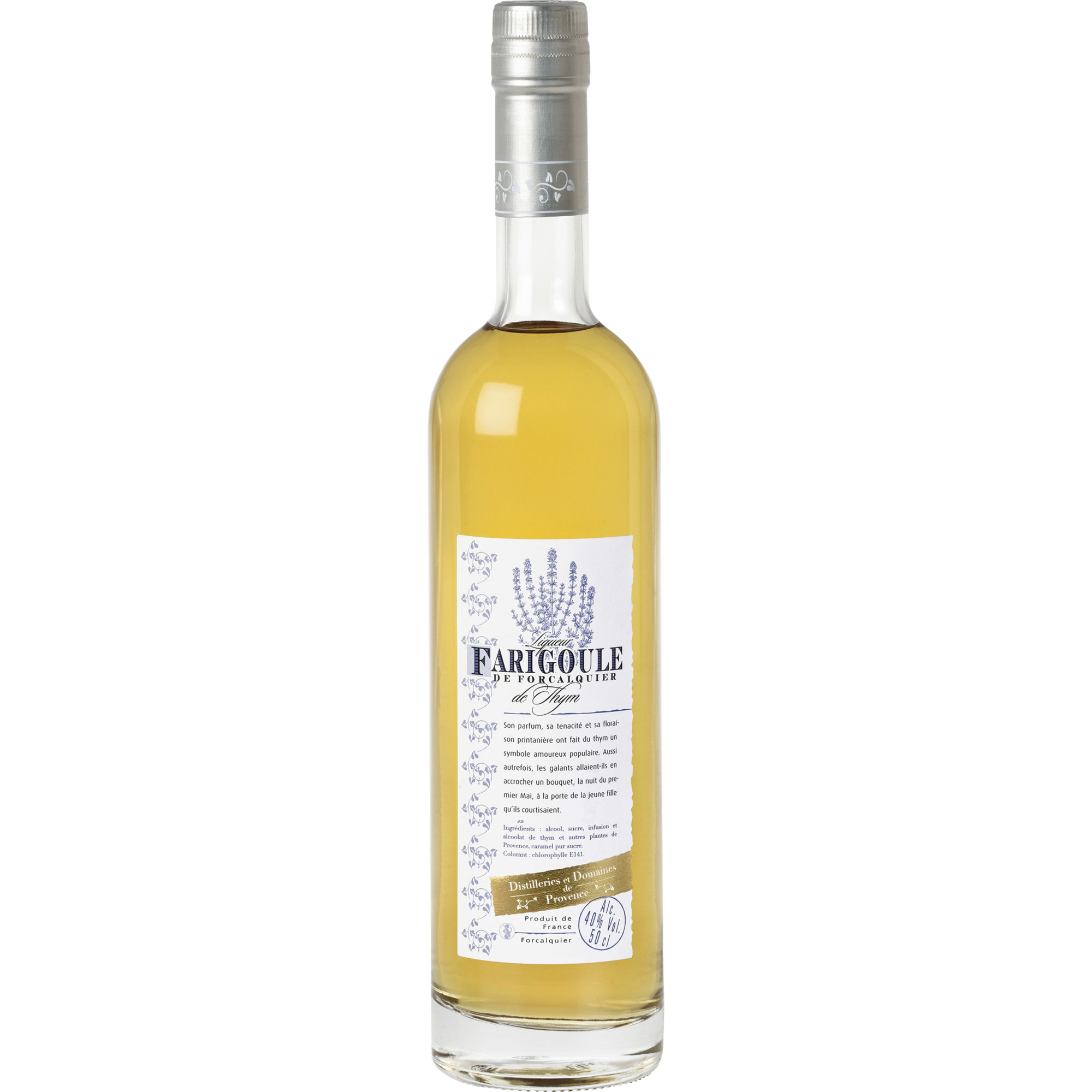Farigoule Liqueur de Thym, 0,5 L, 40 % Vol., Provence, Spirituosen