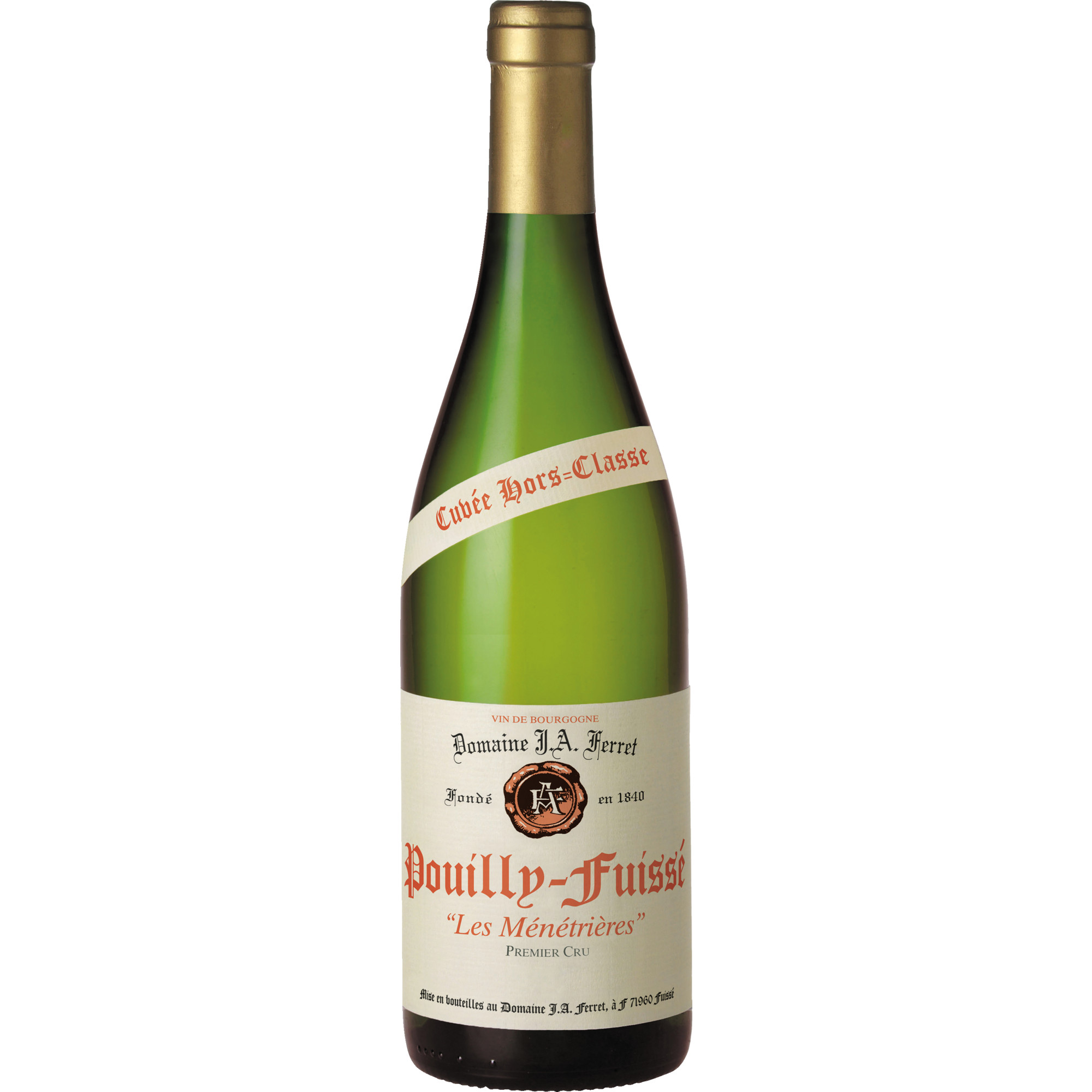 Domaine Ferret Les Ménétrières Bio, Pouilly-Fuissé 1er Cru AOP, Burgund, 2023, Weißwein