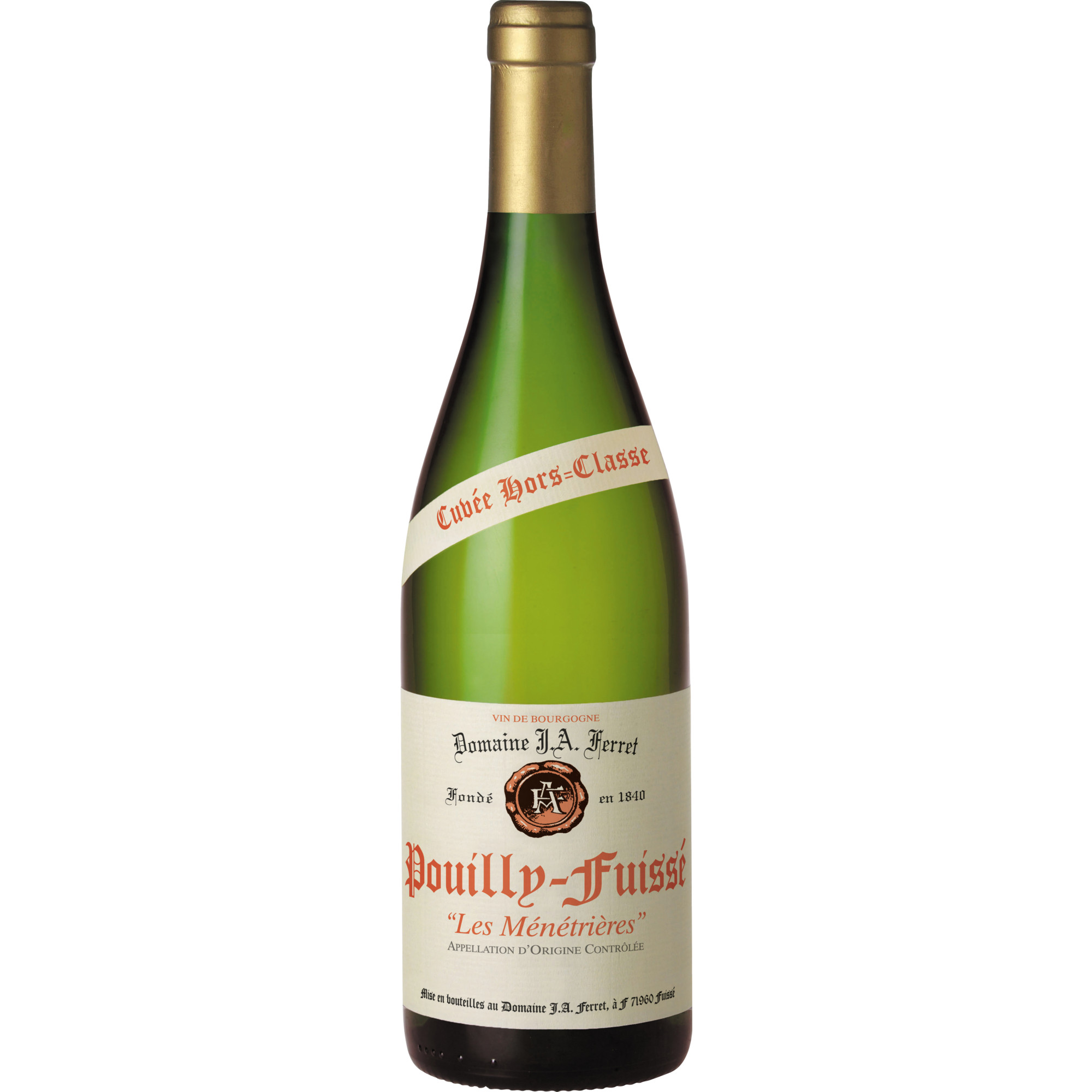 Domaine Ferret Cuvee Hors Classe Les Menetrieres, Pouilly-Fuissé AOP, Burgund, 2022, Weißwein