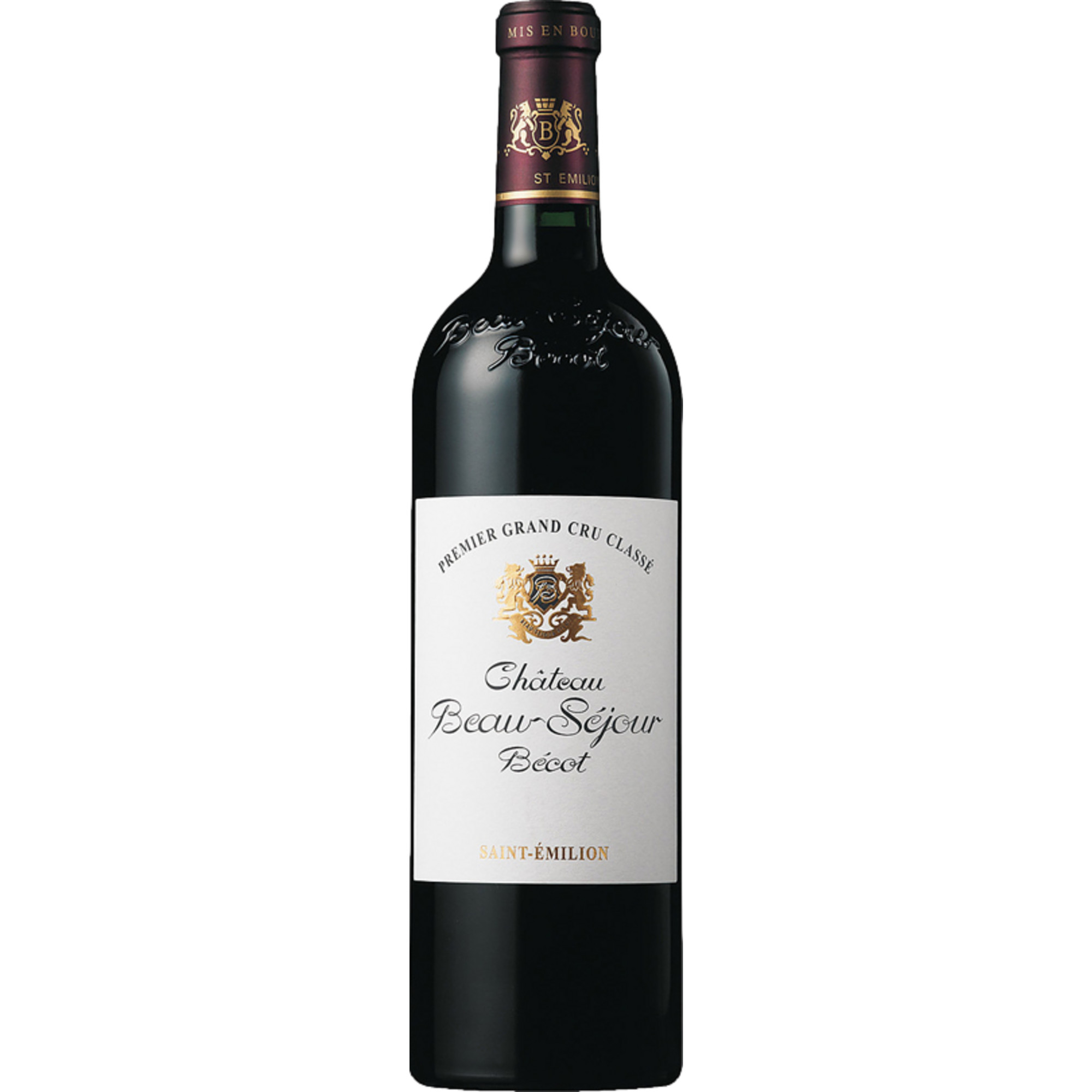Château Beau-Séjour Bécot, Saint-Emilion AOP, 1er Grand Cru Classé B, Bordeaux, 2019, Rotwein