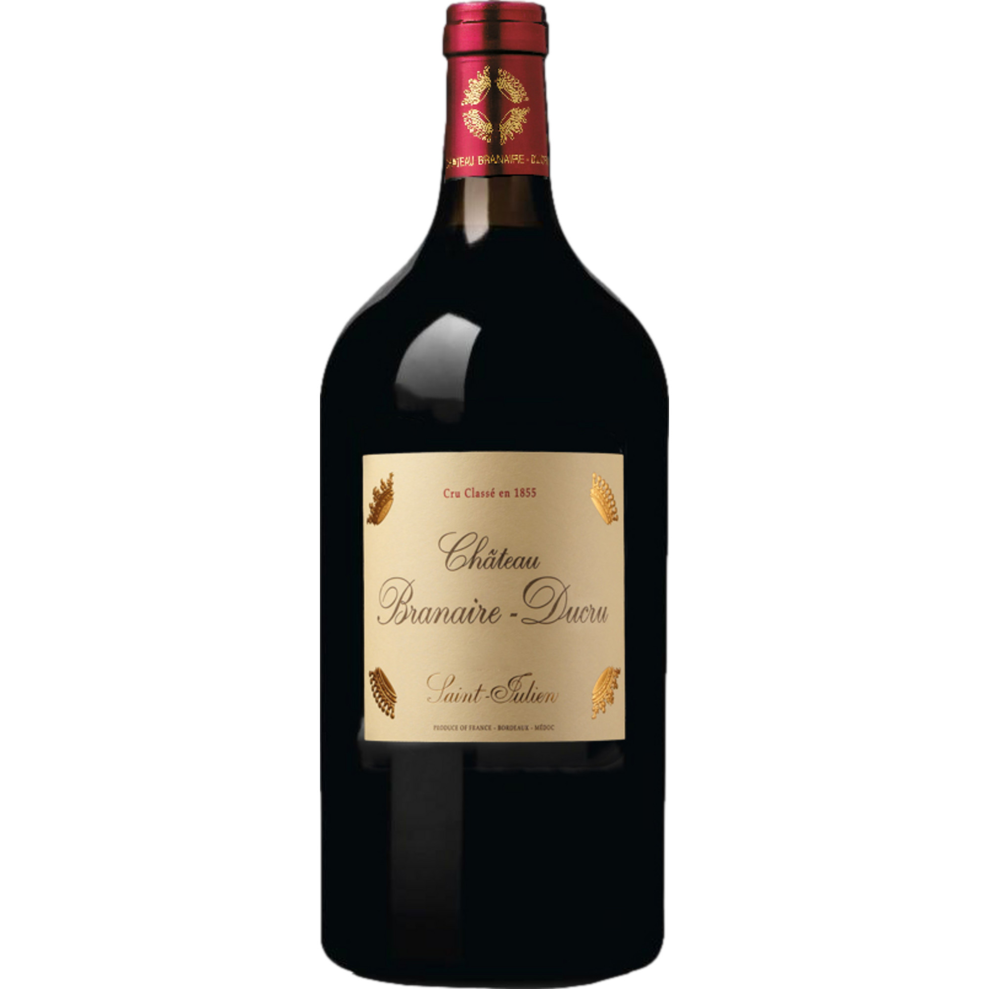 Château Branaire Ducru, Saint-Julien AOP, 4ème Cru Classé, Doppelmagnum, Bordeaux, 2018, Rotwein