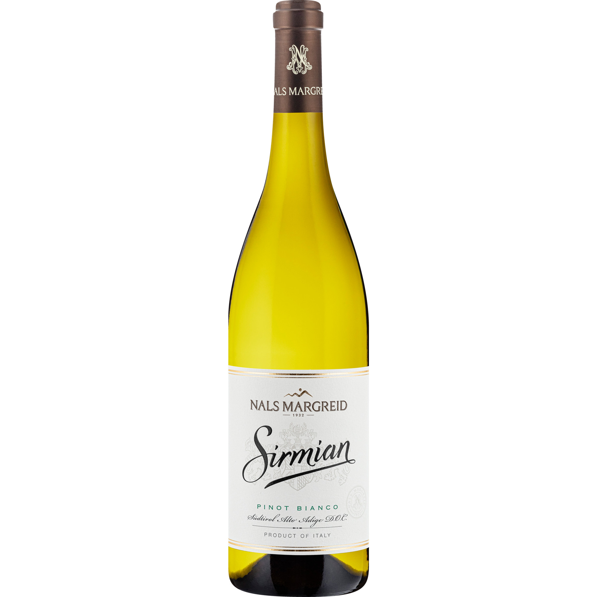 Nals Margreid Sirmian Pinot Bianco, Südtirol DOC, Trentino, 2023, Weißwein