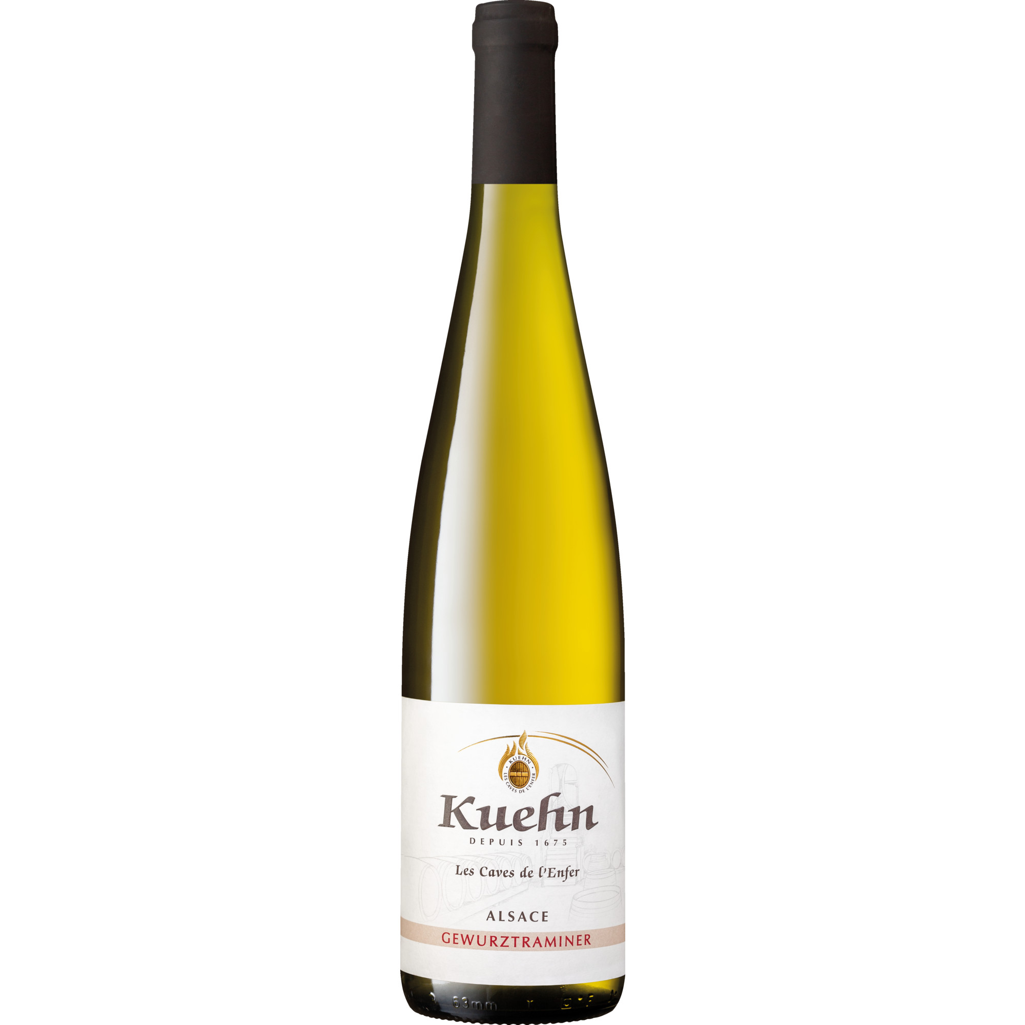 Kuehn Les Caves de l´Enfer Gewürztraminer, Alsace AOP, Elsass, 2022, Weißwein