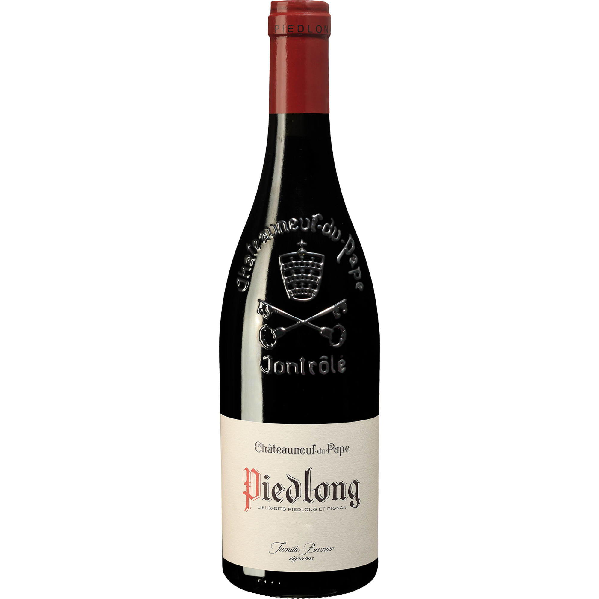 Vignobles Brunier Piedlong, Châteauneuf-du-Pape AOP, Rhône, 2022, Rotwein