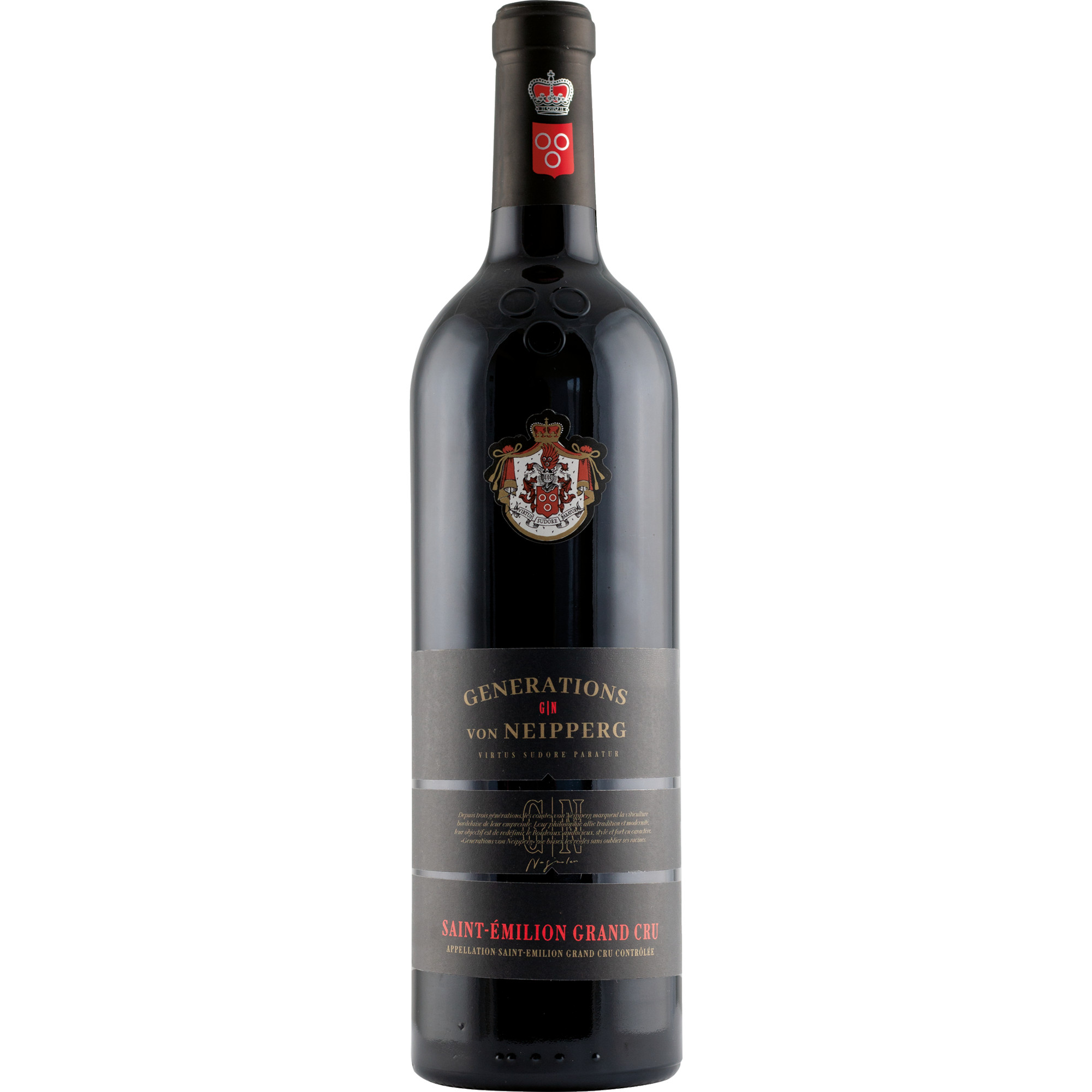 Generations von Neipperg, Saint-Emilion Grand Cru AOP, Bordeaux, 2021, Rotwein