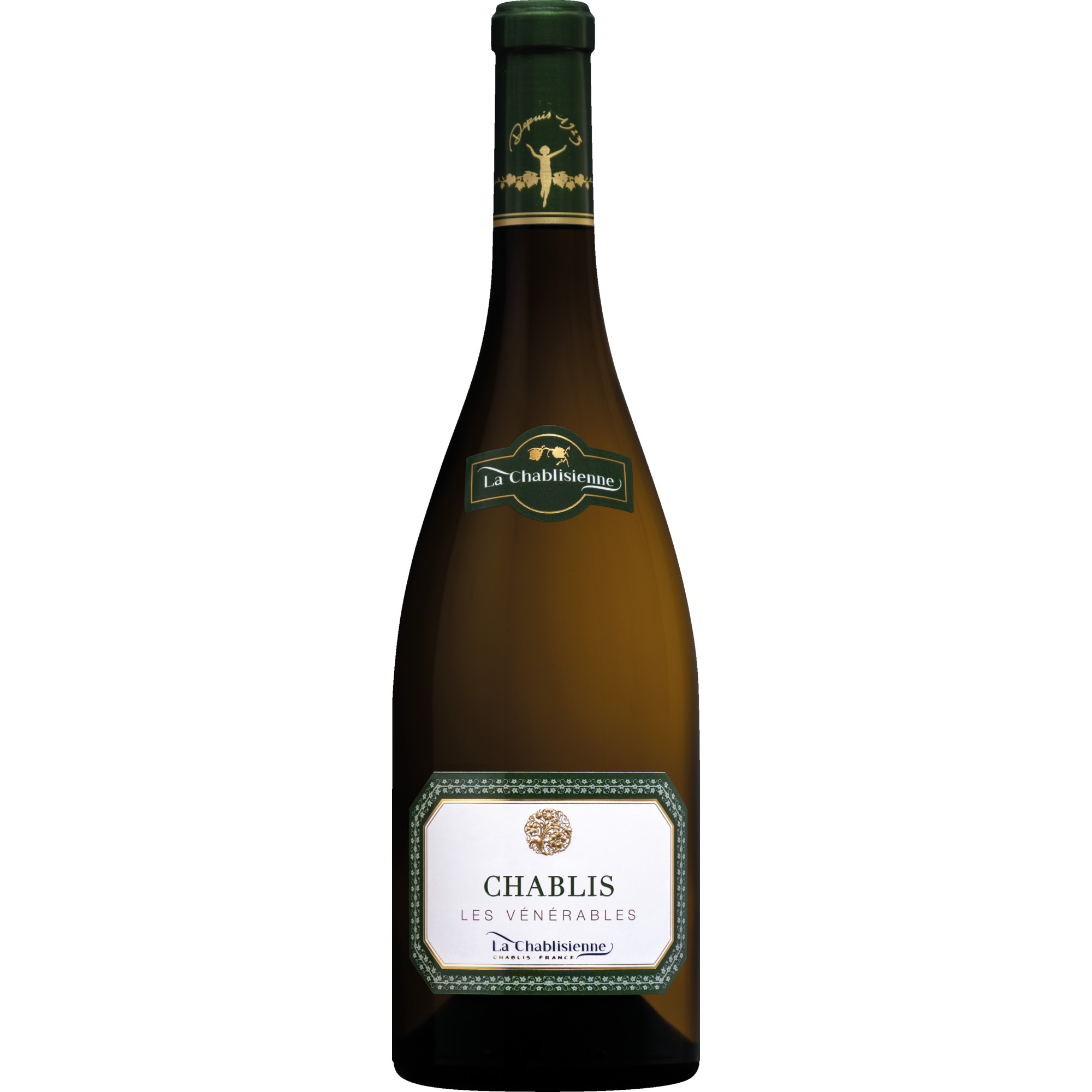 La Chablisienne Les Vénérables, Chablis AOP, Burgund, 2022, Weißwein
