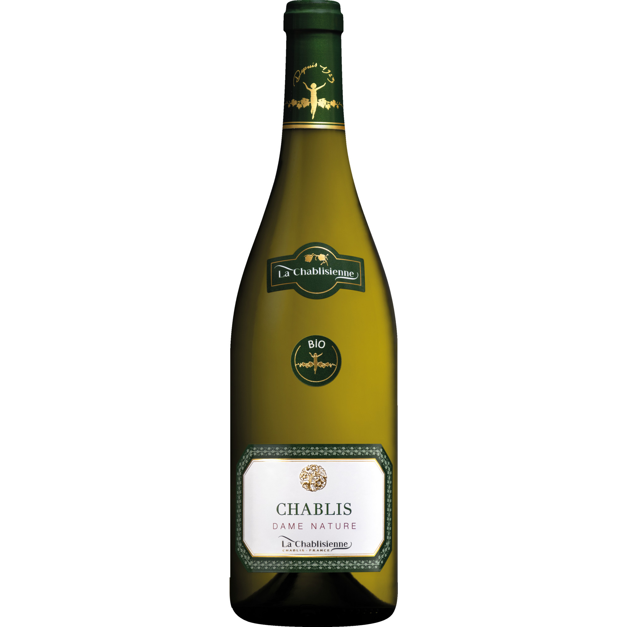 La Chablisienne Dame Nature Bio, Chablis AOP, Burgund, 2023, Weißwein