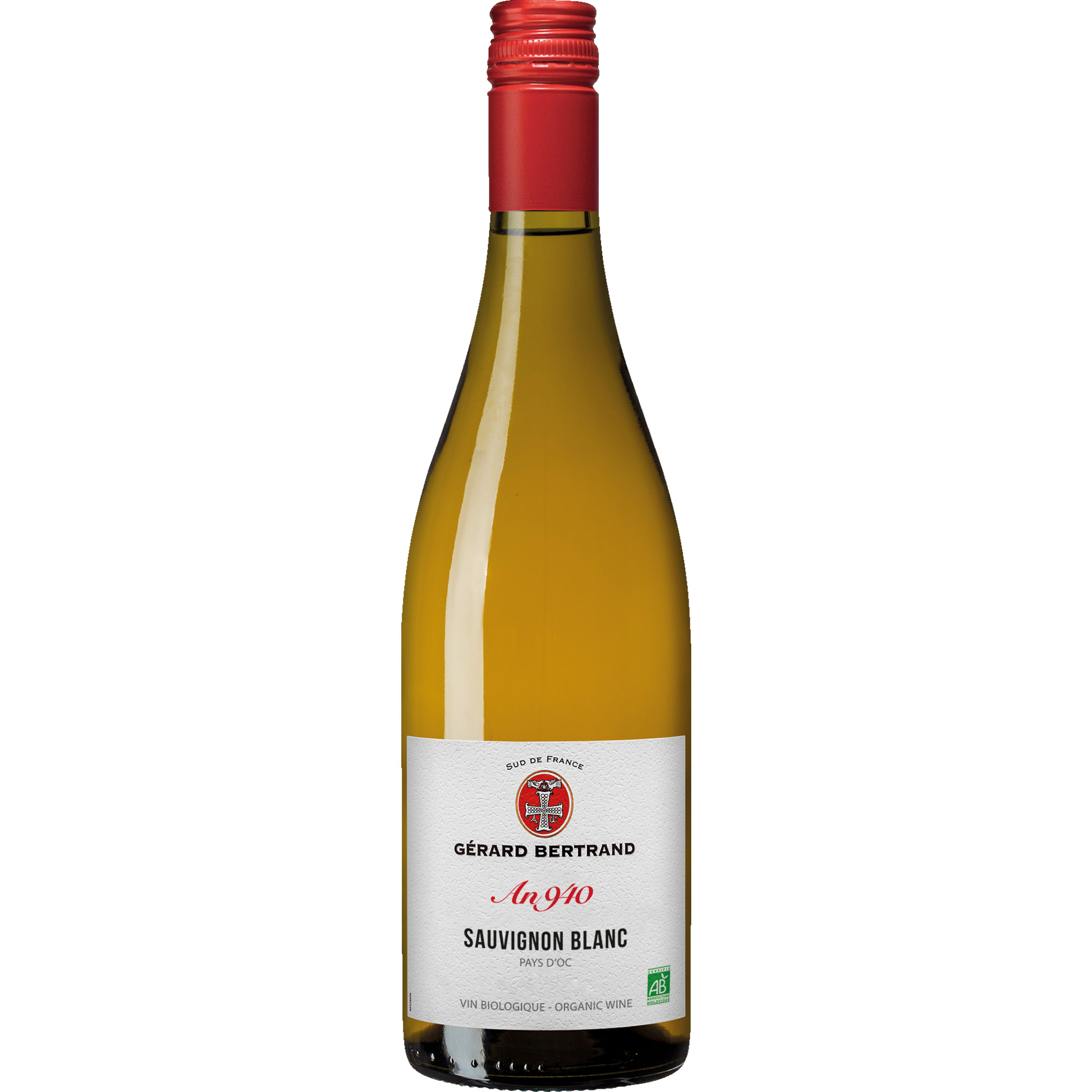 Héritage An 940 Sauvignon Blanc Bio, Pays d'Oc IGP, Languedoc-Roussillon, 2025, Weißwein