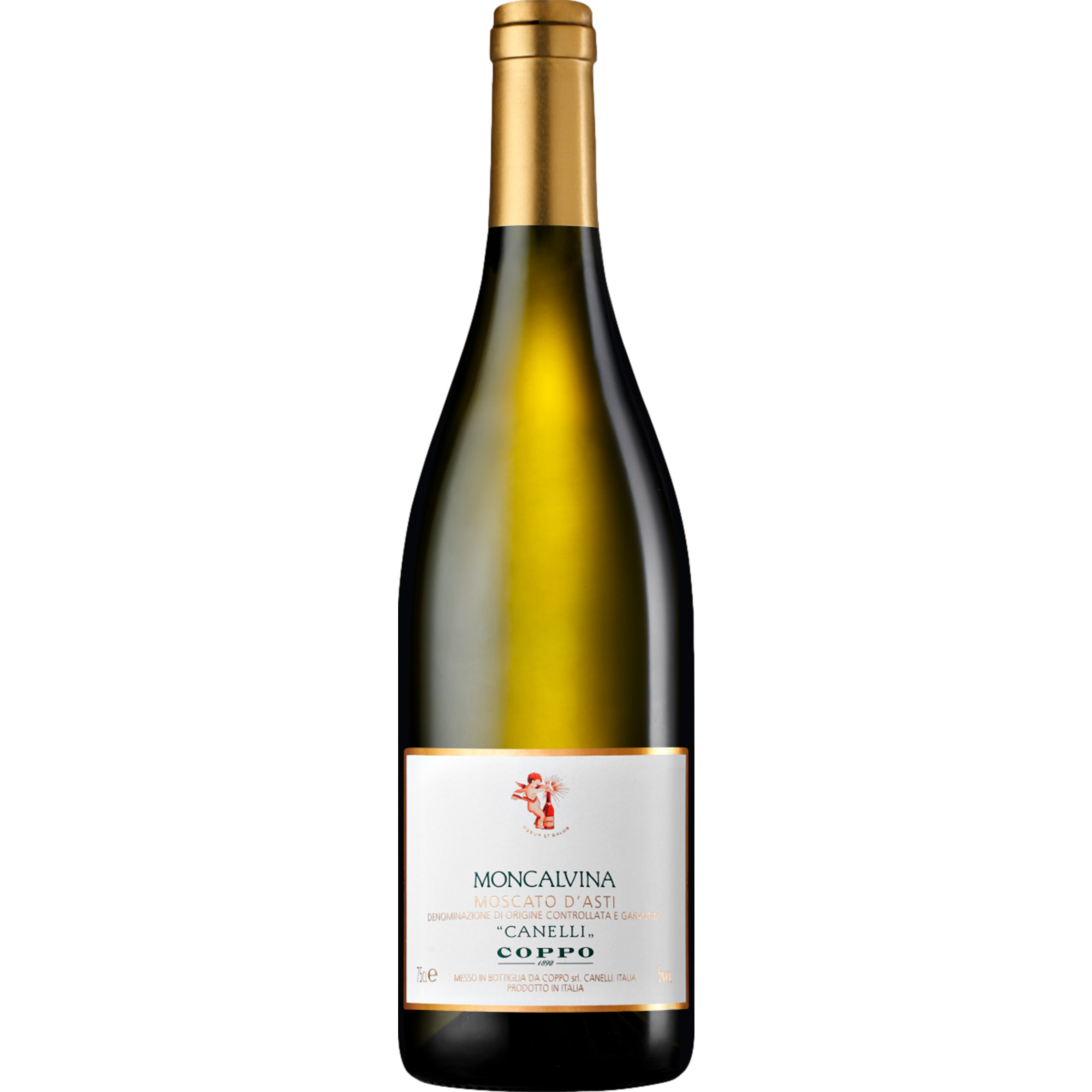 Coppo Moncalvina Moscato d’Asti, Moscato d’Asti DOCG, 0,375 L, Piemont, 2025, Weißwein