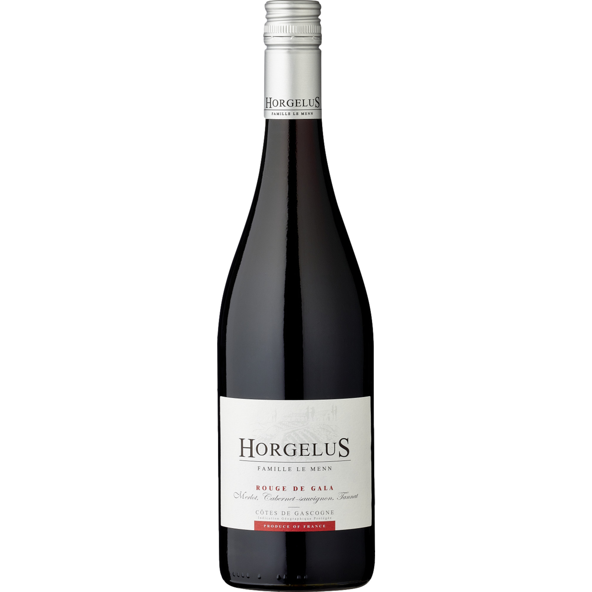 Horgelus Merlot Tannat, Côtes de Gascogne IGP, Südwestfrankreich, 2025, Rotwein