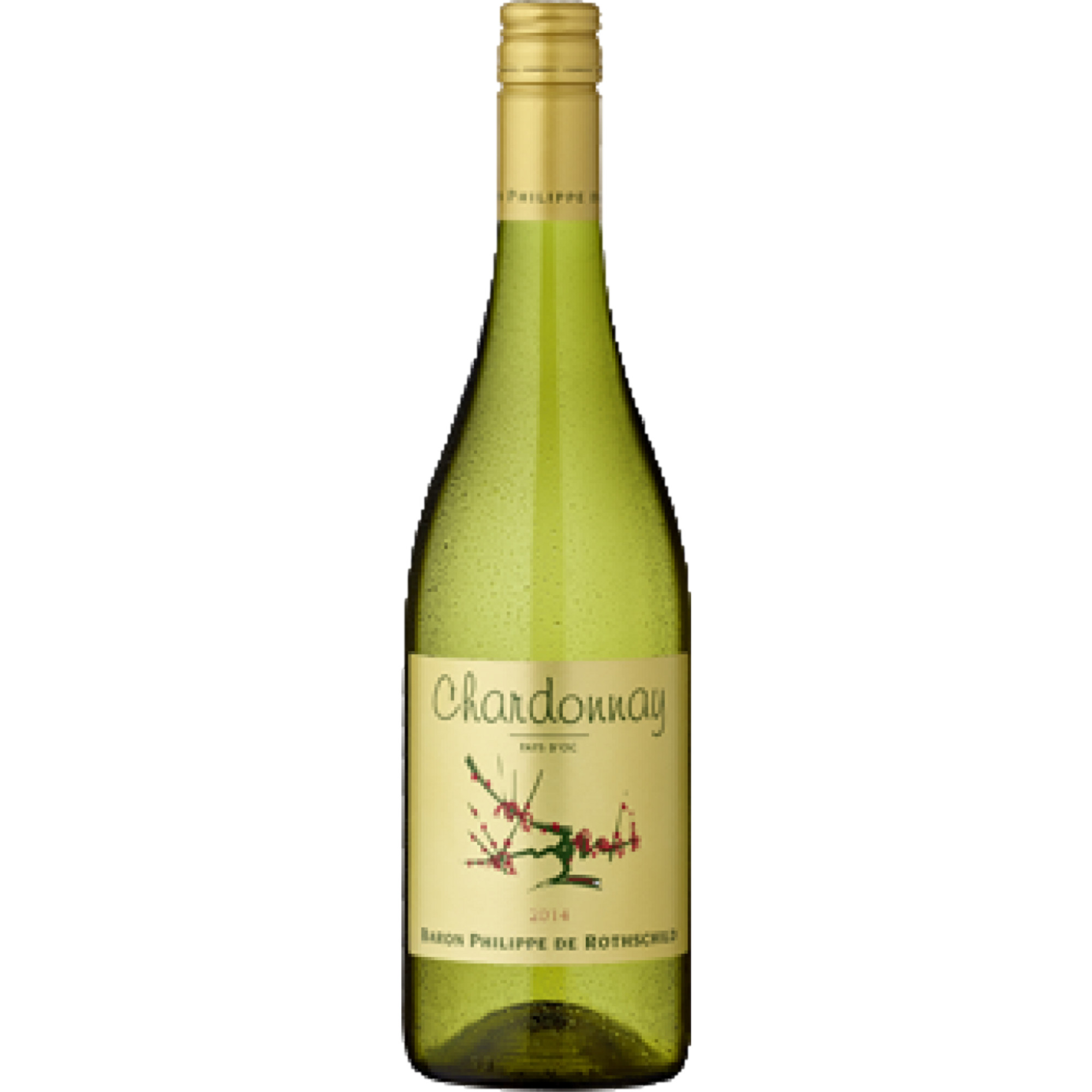 Les Cépages Chardonnay, Pays d'Oc IGP, Languedoc-Roussillon, 2025, Weißwein