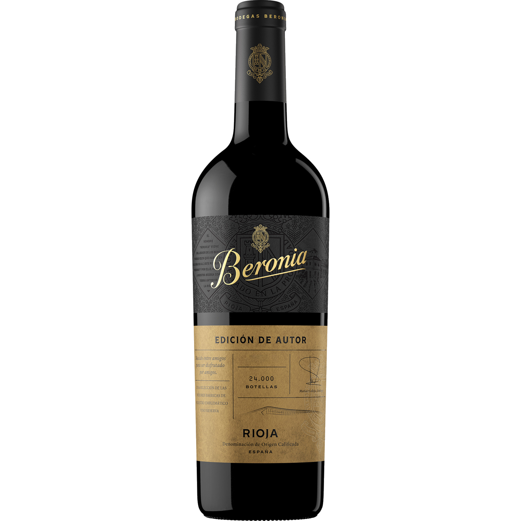 Beronia Editión de Autor Rioja, Rioja DOCa, Rioja, 2019, Rotwein