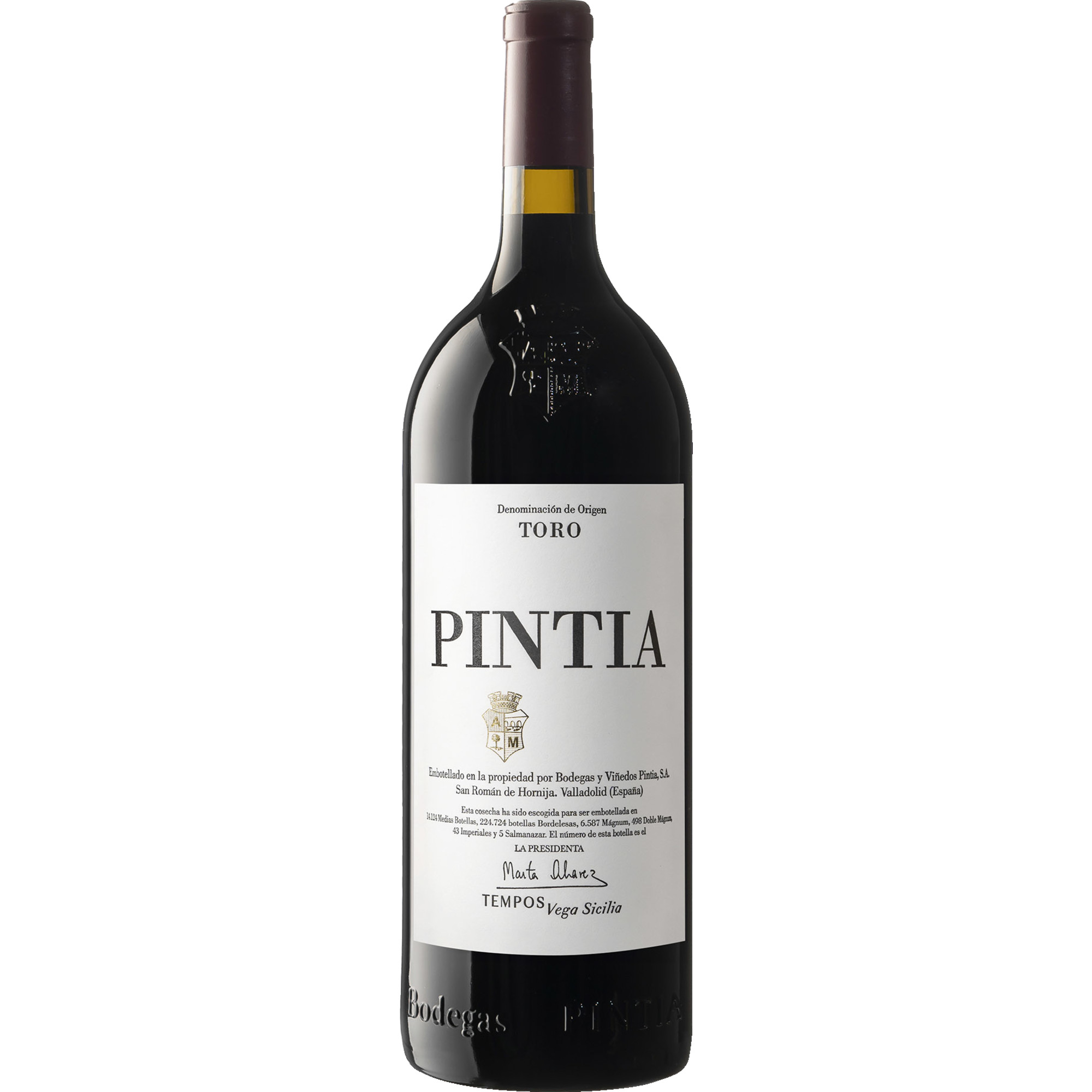 Vega Sicilia Pintia Toro, Toro DO, Magnum, Holzkiste, Kastilien - León, 2021, Rotwein