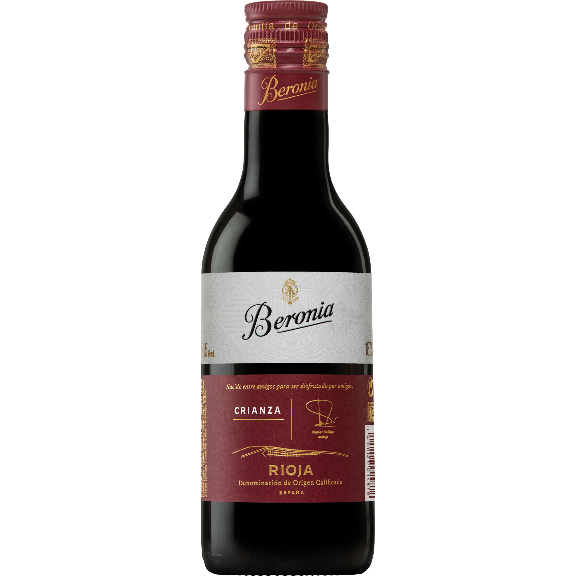González Byass Beronia Crianza, Rioja DOCa, 0,375 L, Rioja, 2021, Rotwein