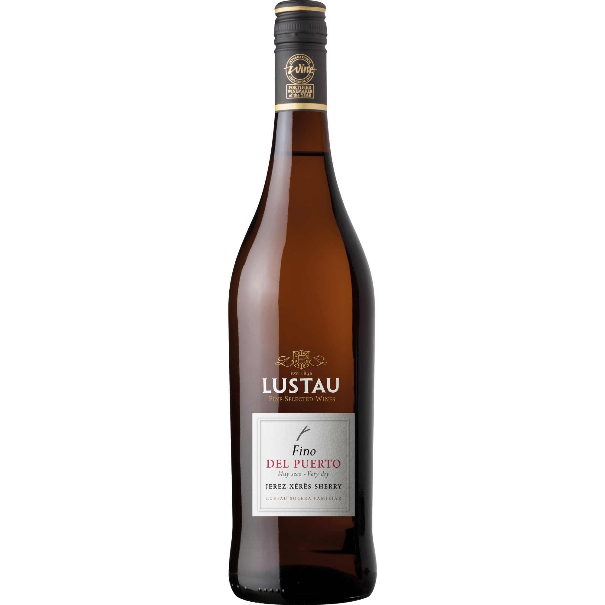 Lustau Fino del Puerto Sherry, Jerez-Xérès-Sherry DO, Andalusien, Spirituosen