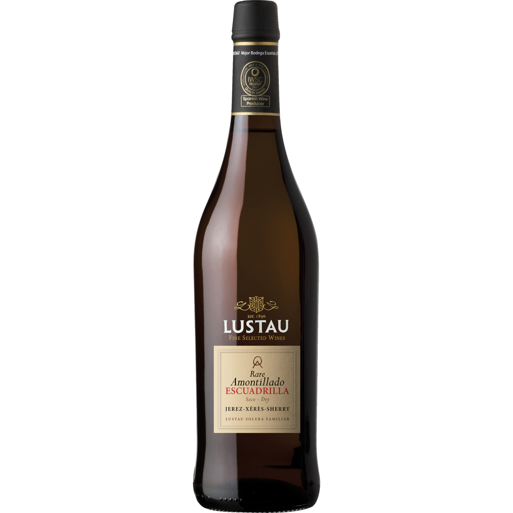 Lustau Escudrilla Amontillado Sherry, Jerez-Xérès-Sherry DO, Andalusien, Spirituosen