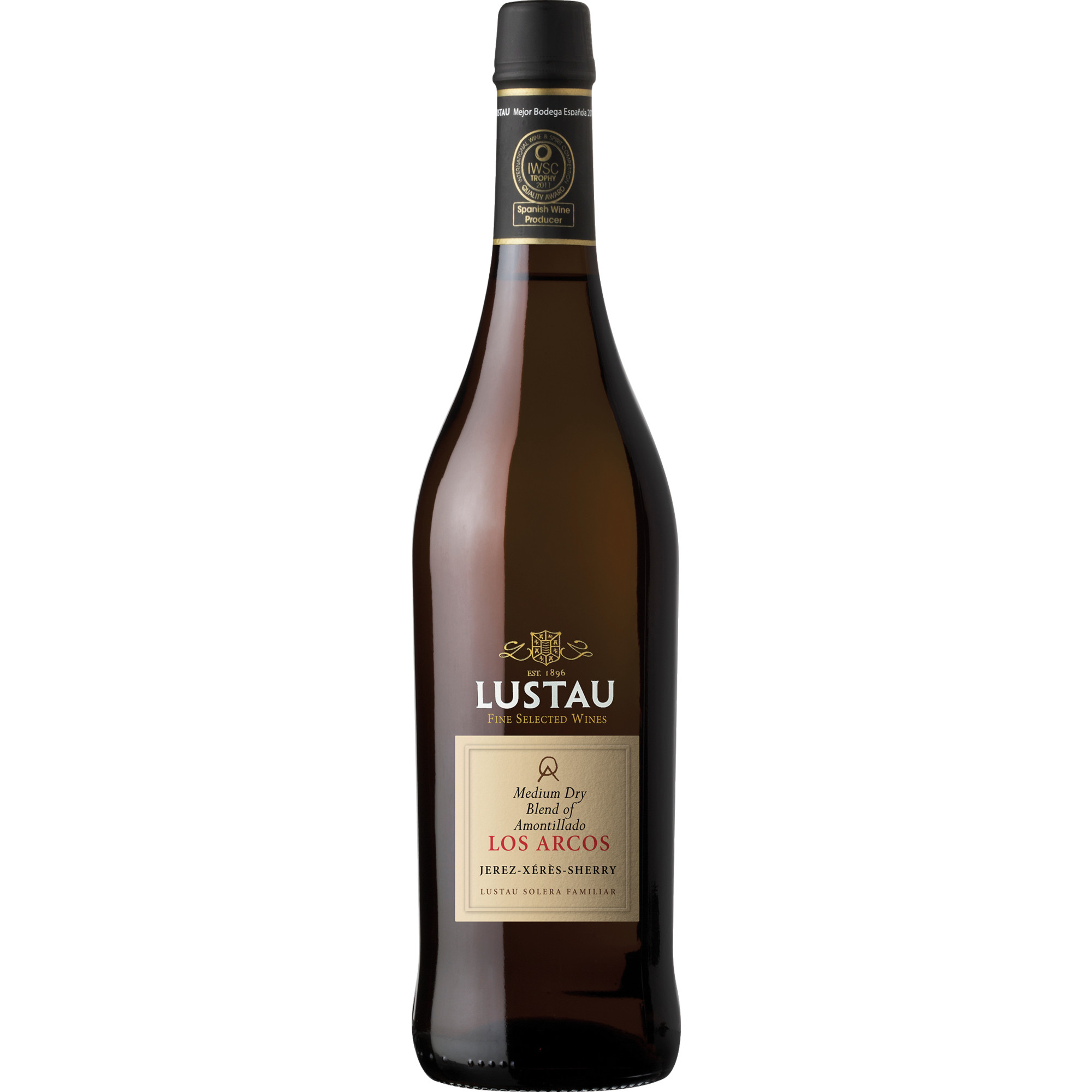 Lustau Los Arcos Sherry, Jerez-Xérès-Sherry DO, Andalusien, Spirituosen
