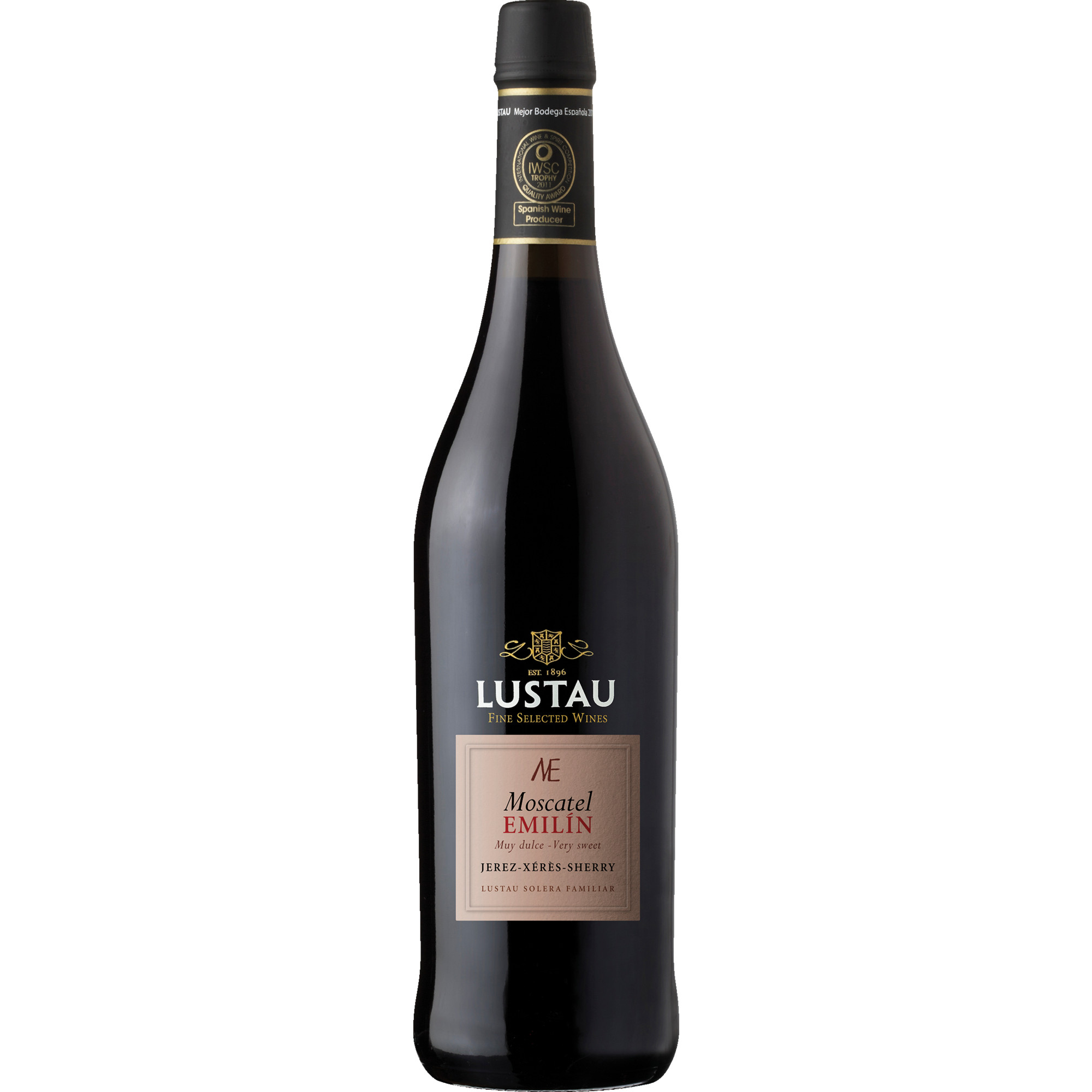 Lustau Emilín Moscatel Shery, Jerez-Xérès-Sherry DO, Andalusien, Spirituosen
