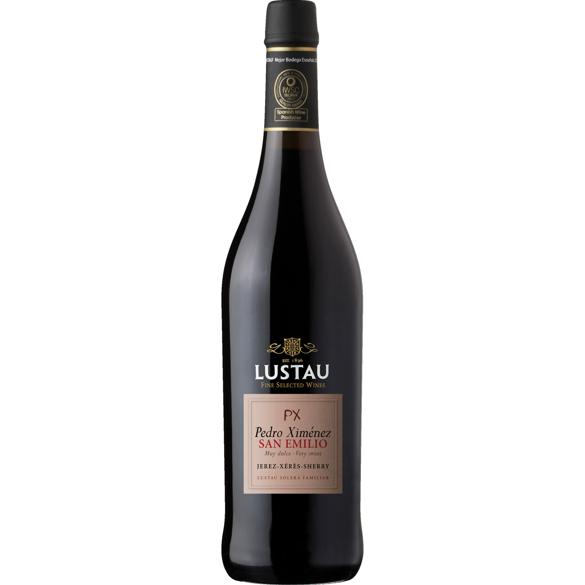 Lustau San Emilio PX Sherry, Jerez-Xérès-Sherry DO, Andalusien, Spirituosen