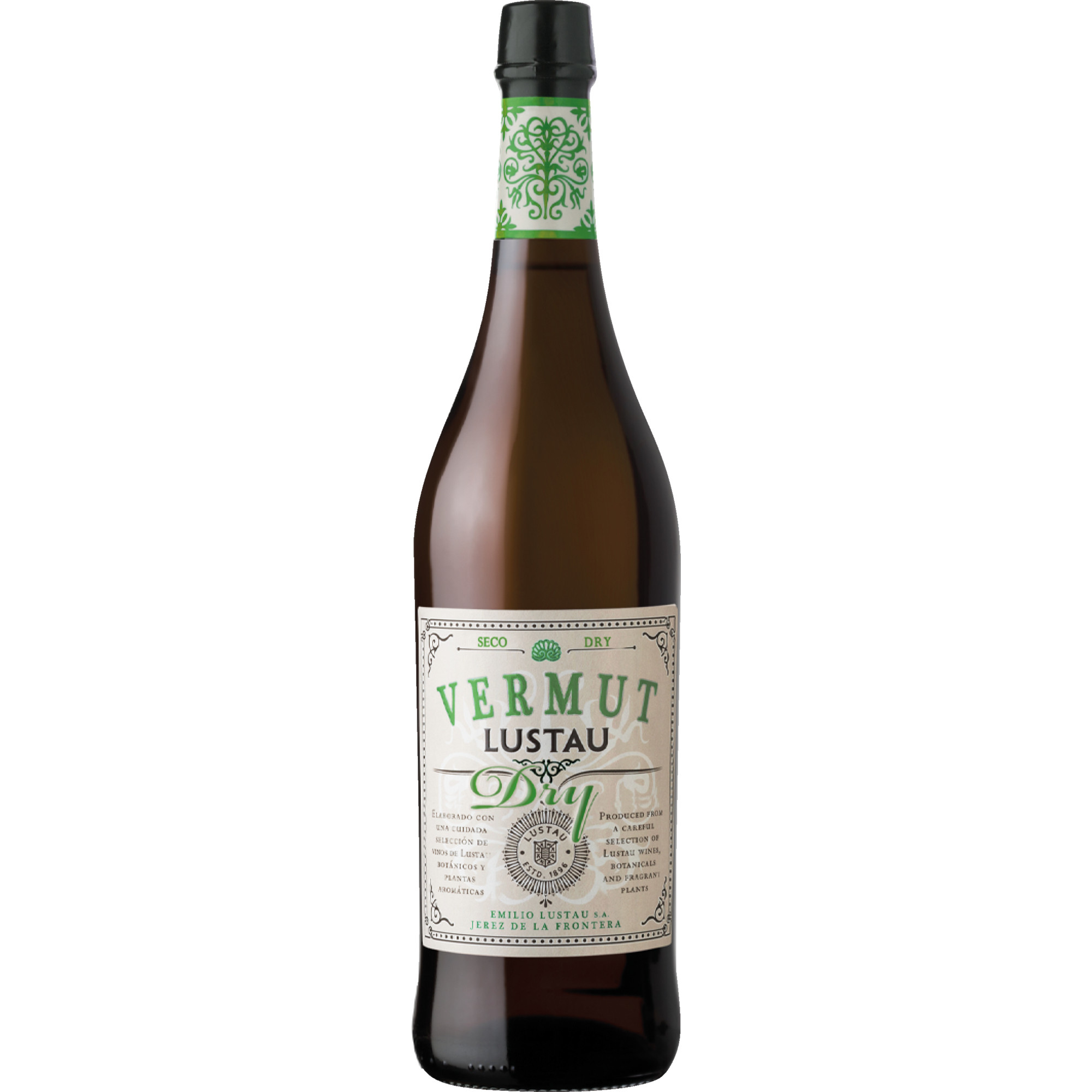 Lustau Vermut Dry, Spanien, 0,75 L, 15 Vol. %, Andalusien, Spirituosen