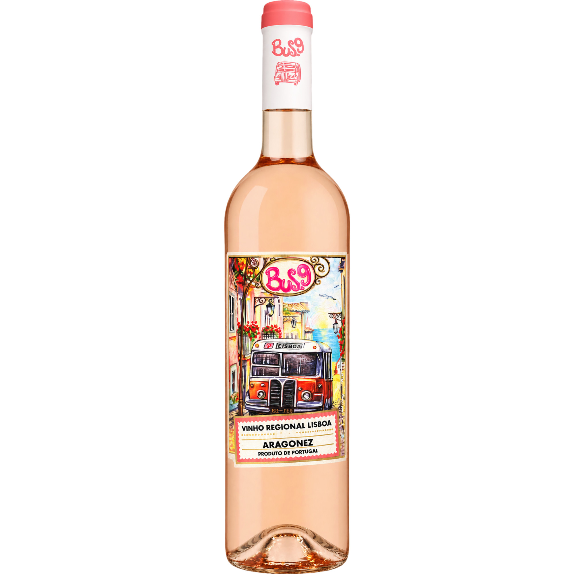 Bus 9 Rosé, Lisboa IGP, Lisboa, 2024, Roséwein