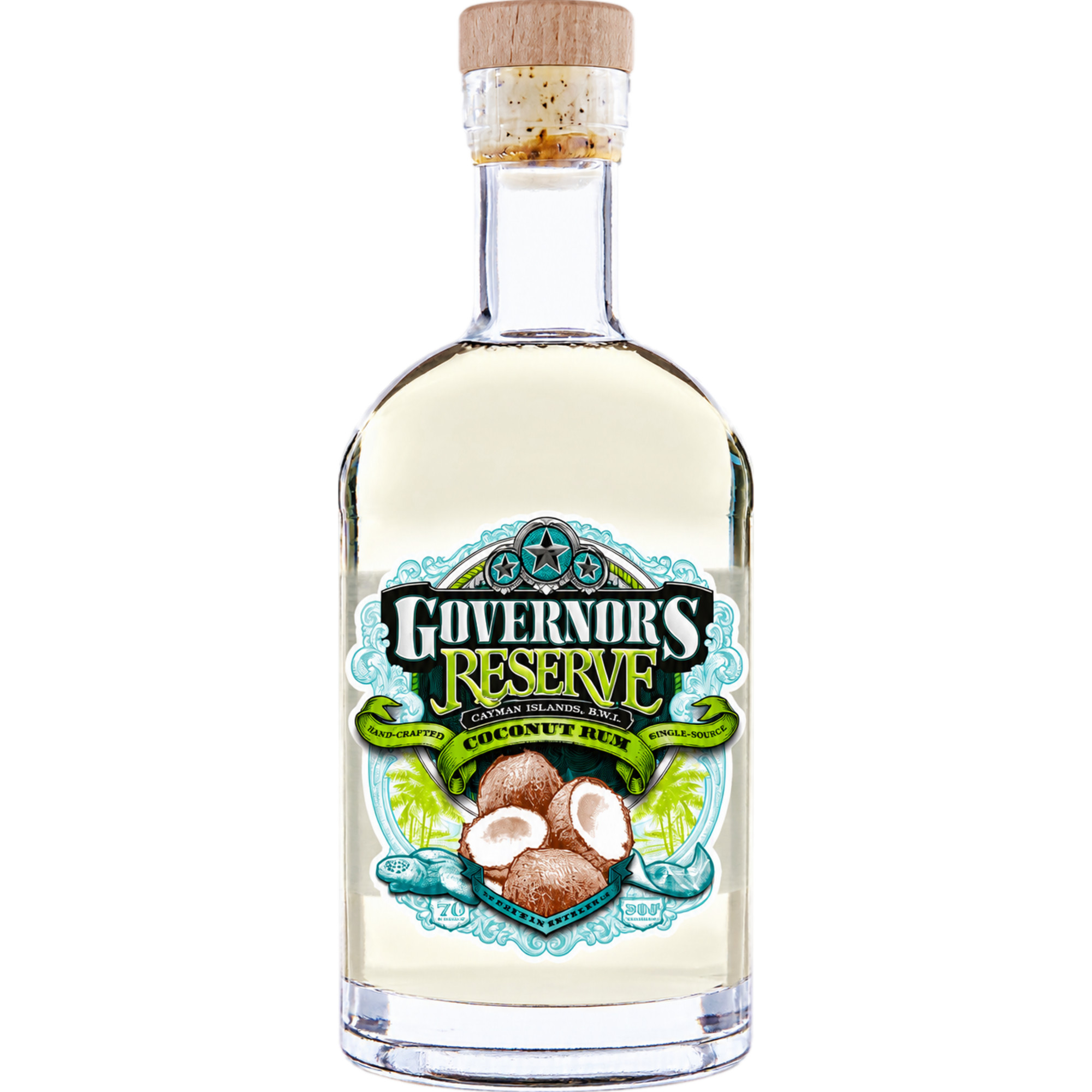 Governor's Reserve Kokosnuss Spirituose, 0,5 L, 35 % Vol., Spirituosen
