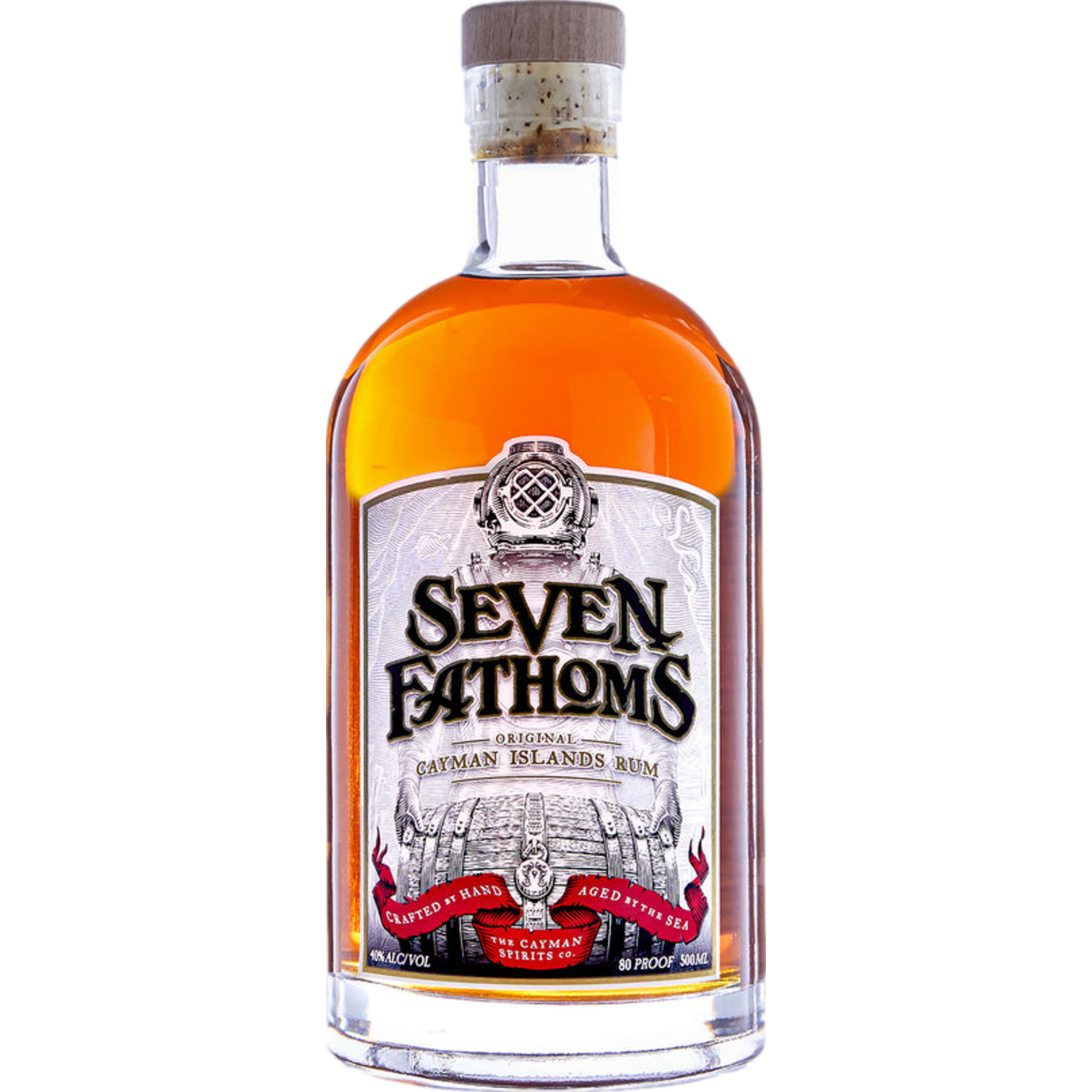Seven Fathoms Rum, 0,5 L, 40 % Vol., Spirituosen