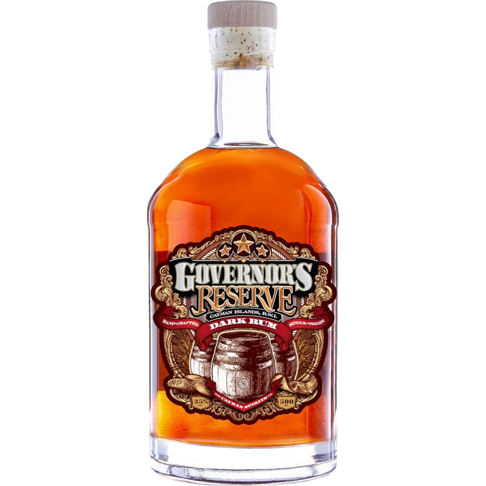 Governor's Reserve Dark Spirituose, 0,5 L, 35 % Vol., Spirituosen