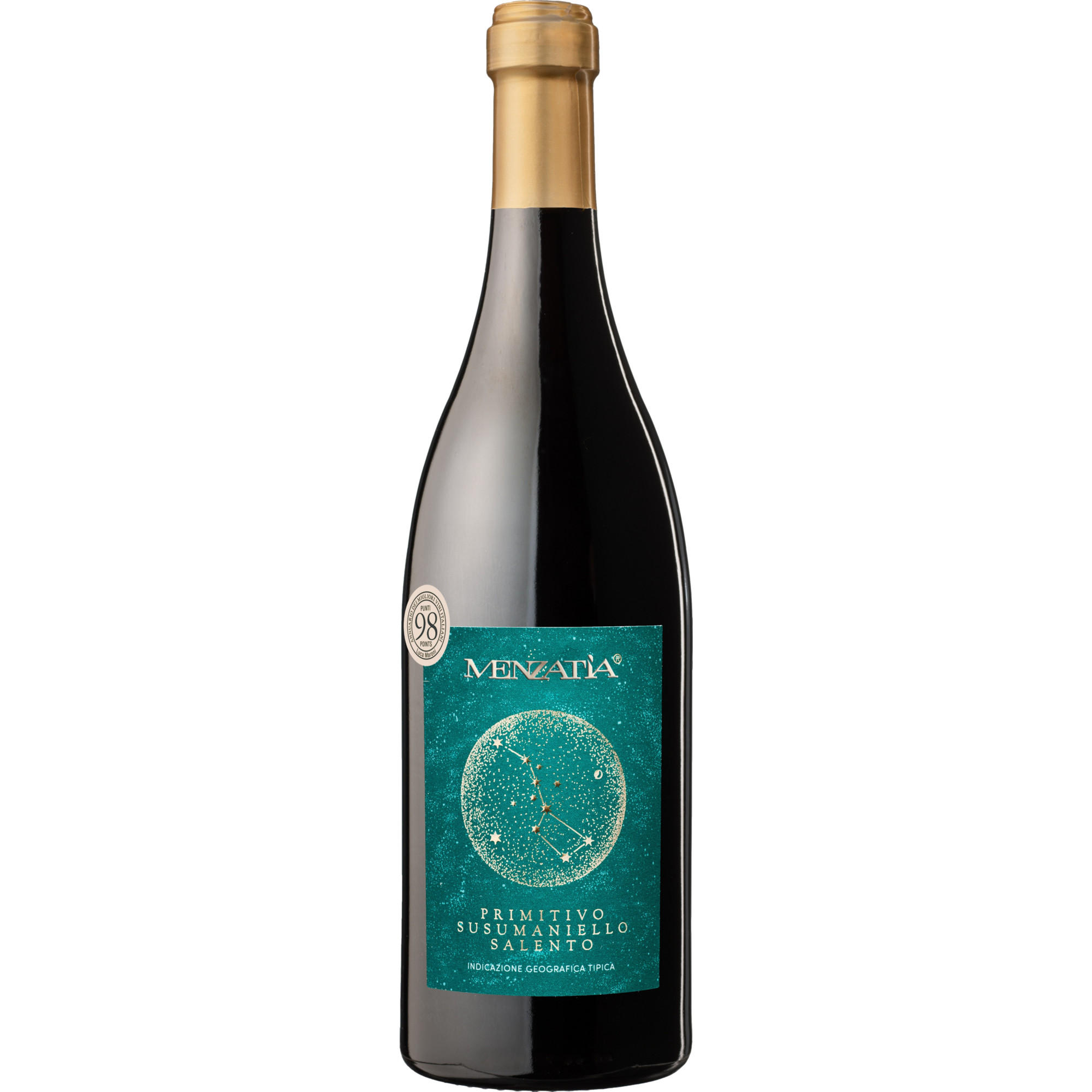 Menzatia Primitivo Susumaniello, Salento IGP, Apulien, Rotwein