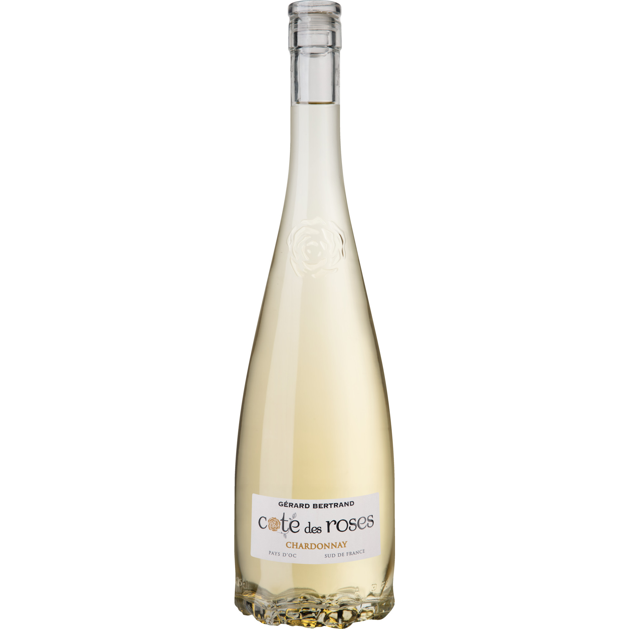 Côte des Roses Chardonnay, Pays d'Oc IGP, Languedoc-Roussillon, 2025, Weißwein